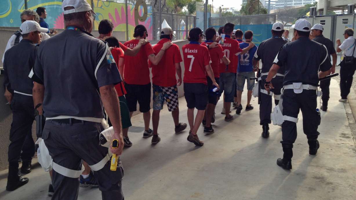 Sunday's Rio match beefed up with more police