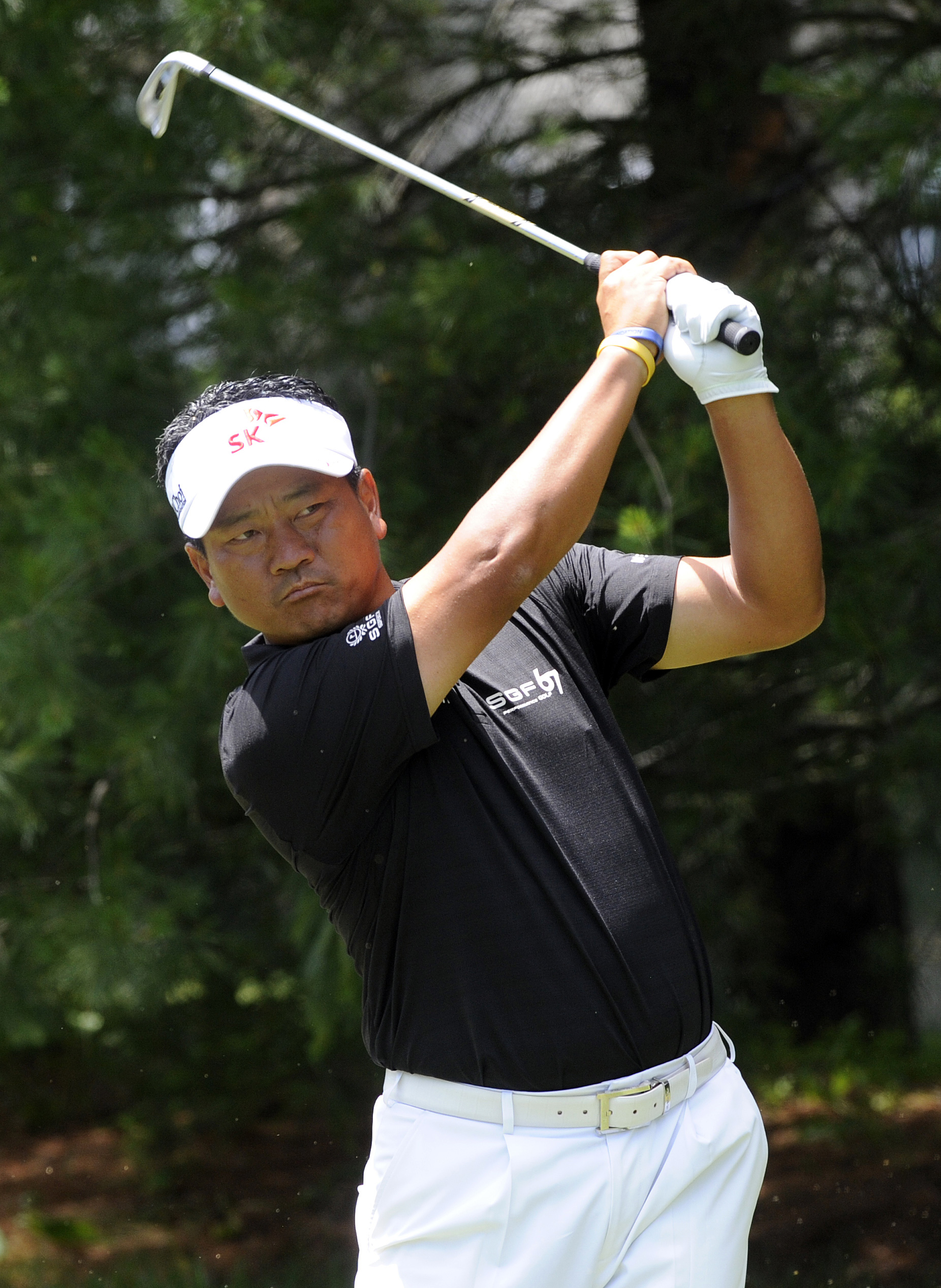 Scott Langley leads Travelers Championship