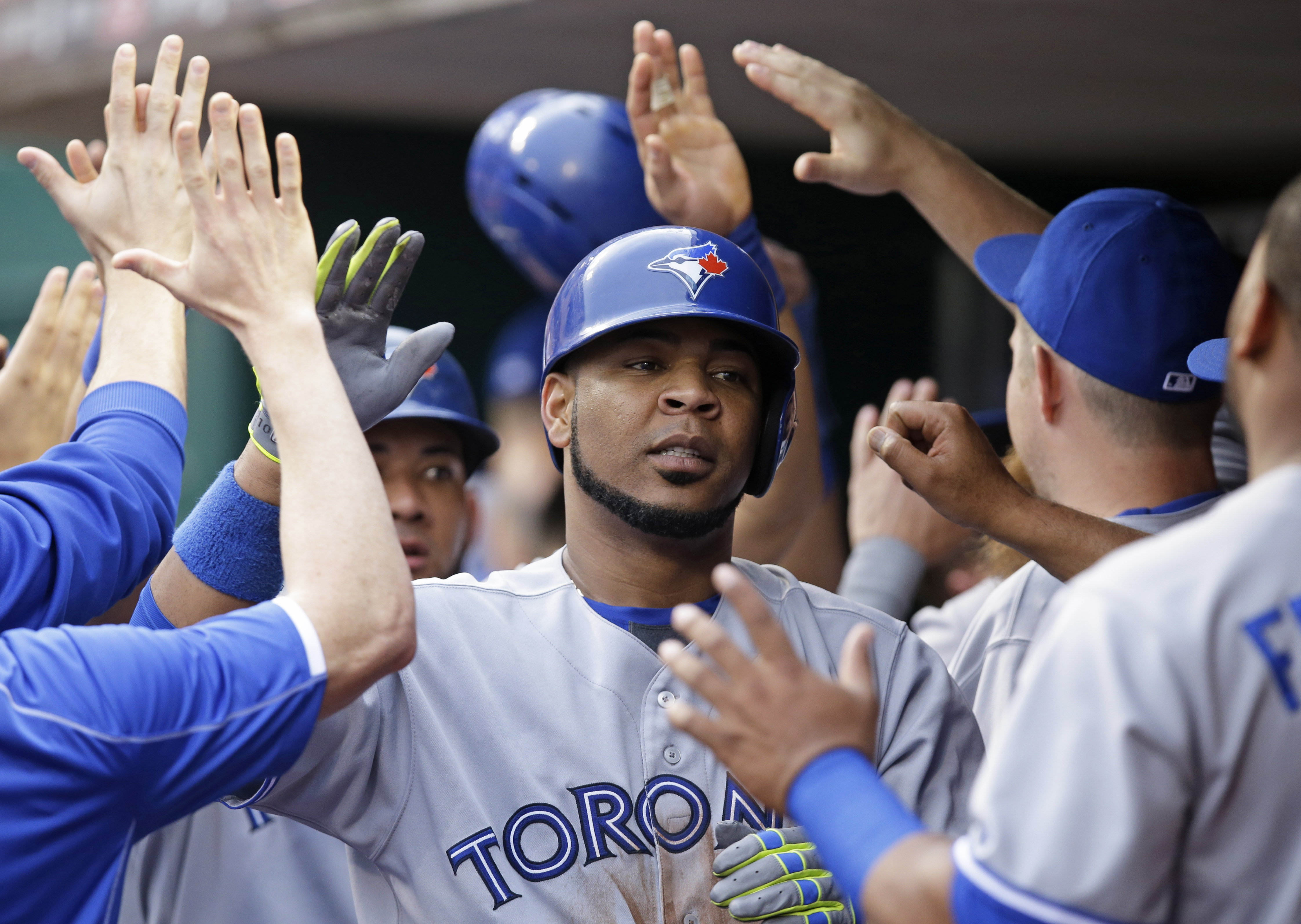 Blue Jays overcome 8-run deficit, beat Reds 14-9