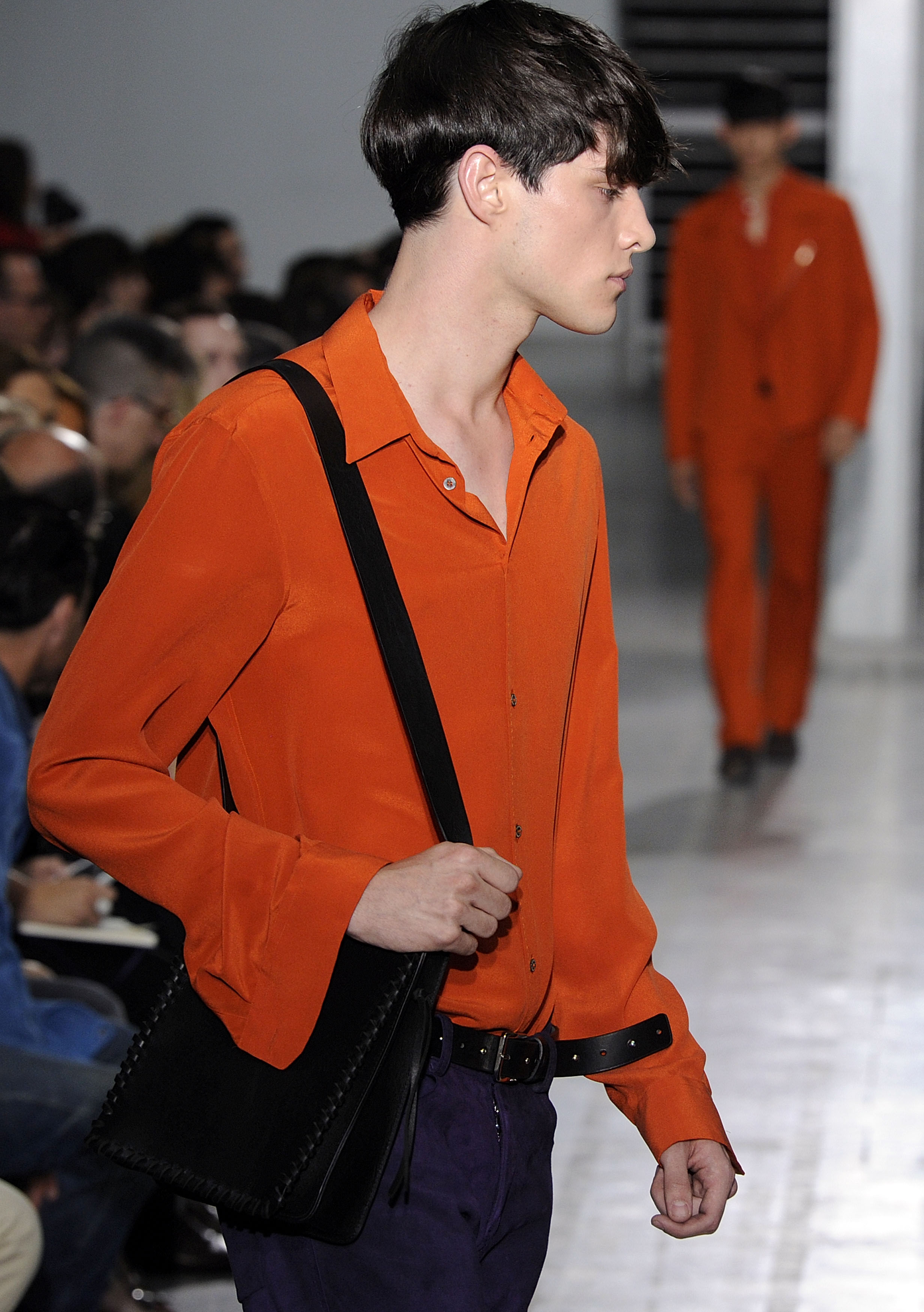 Dolce&Gabbana presents a flourish of crimson suits