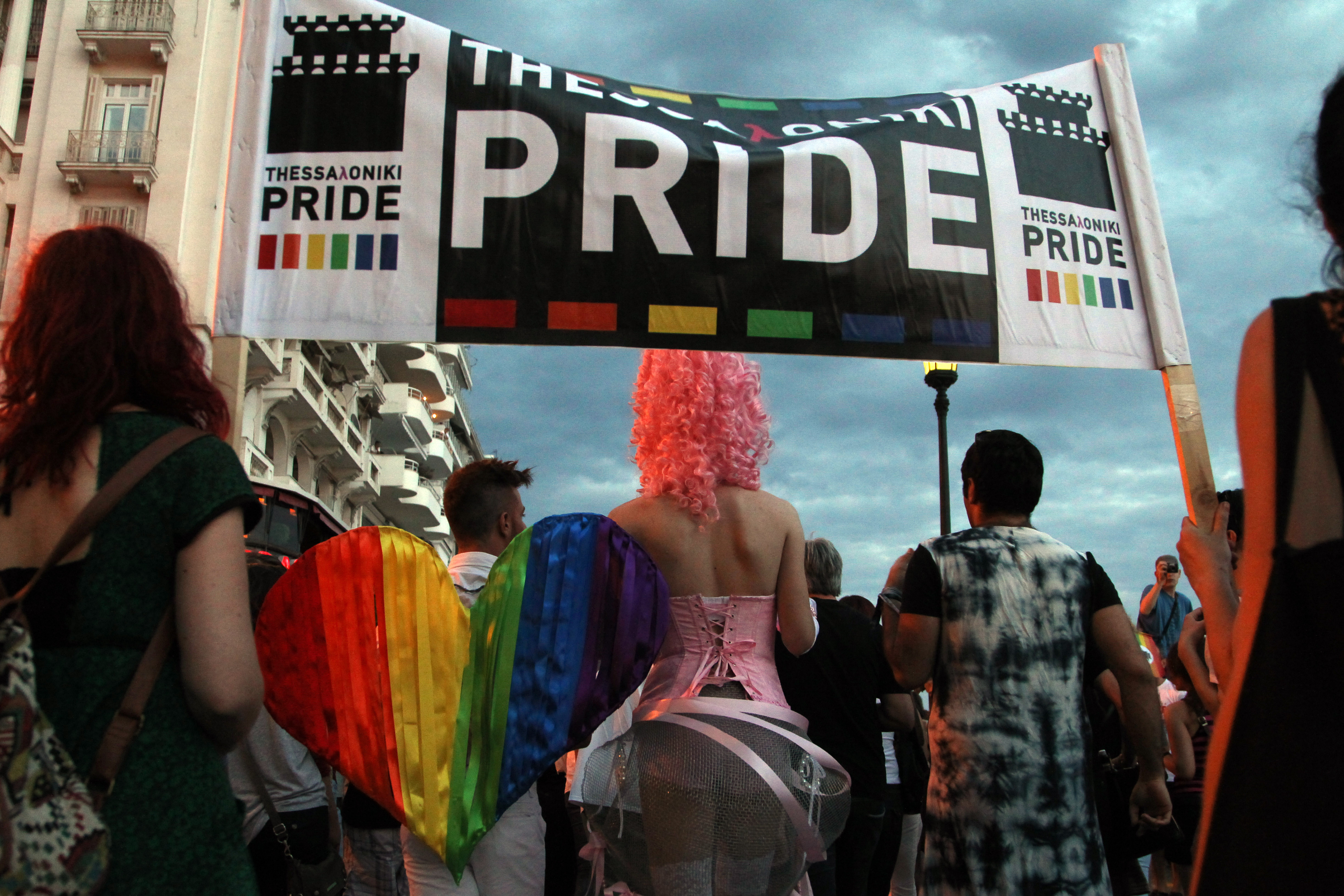 Mayor, diplomats join gay pride march in Greece
