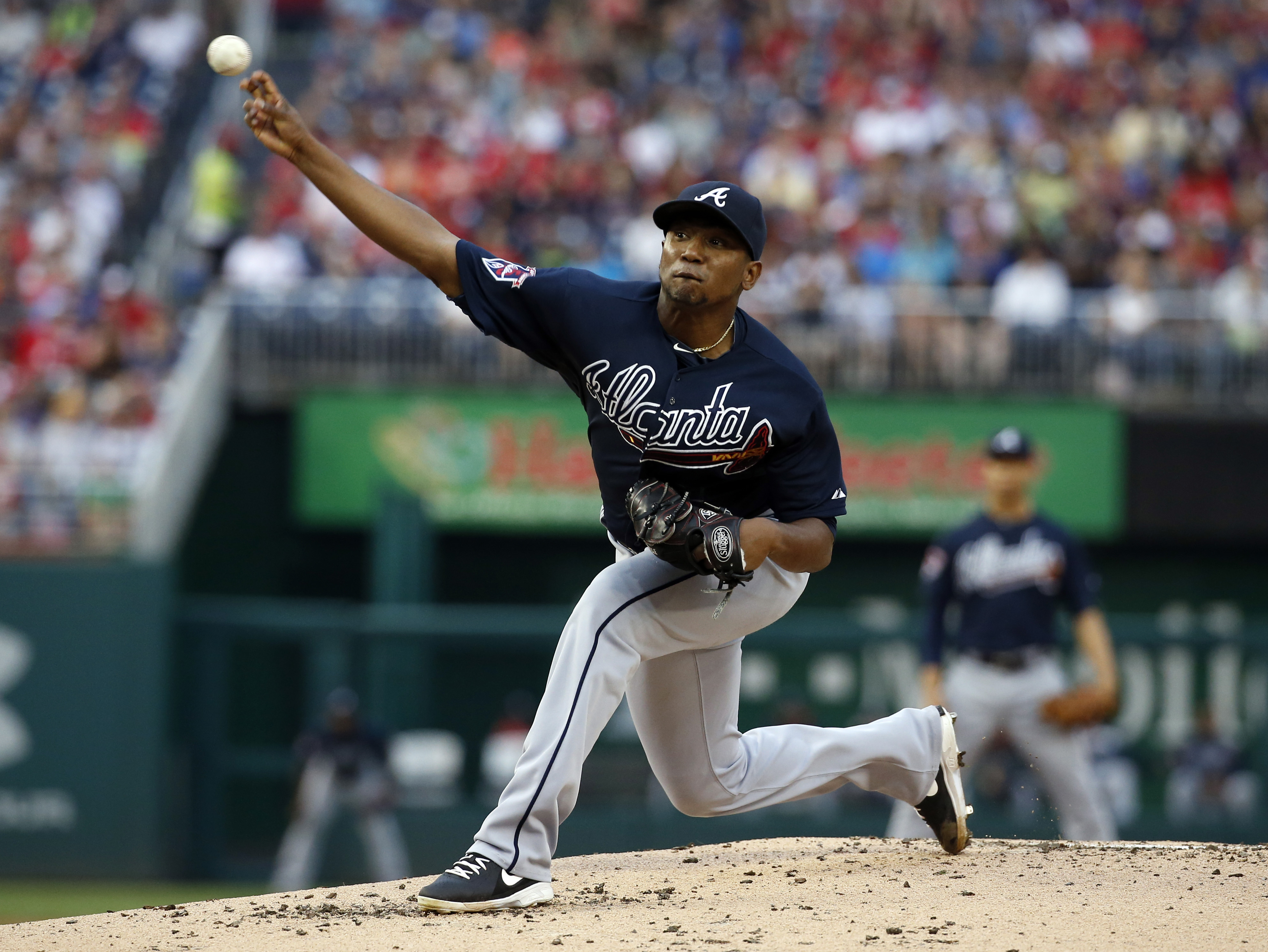 Braves fall to Nationals despite Teheran's 10 Ks