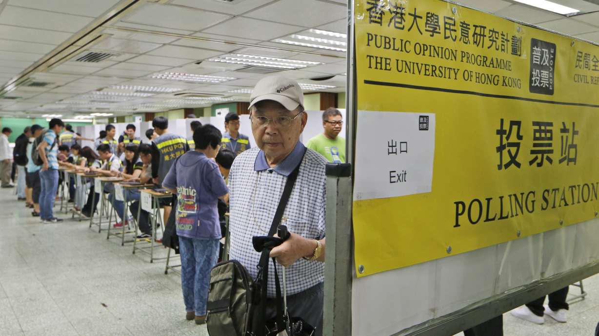 Hong Kong irks Beijing with democracy vote