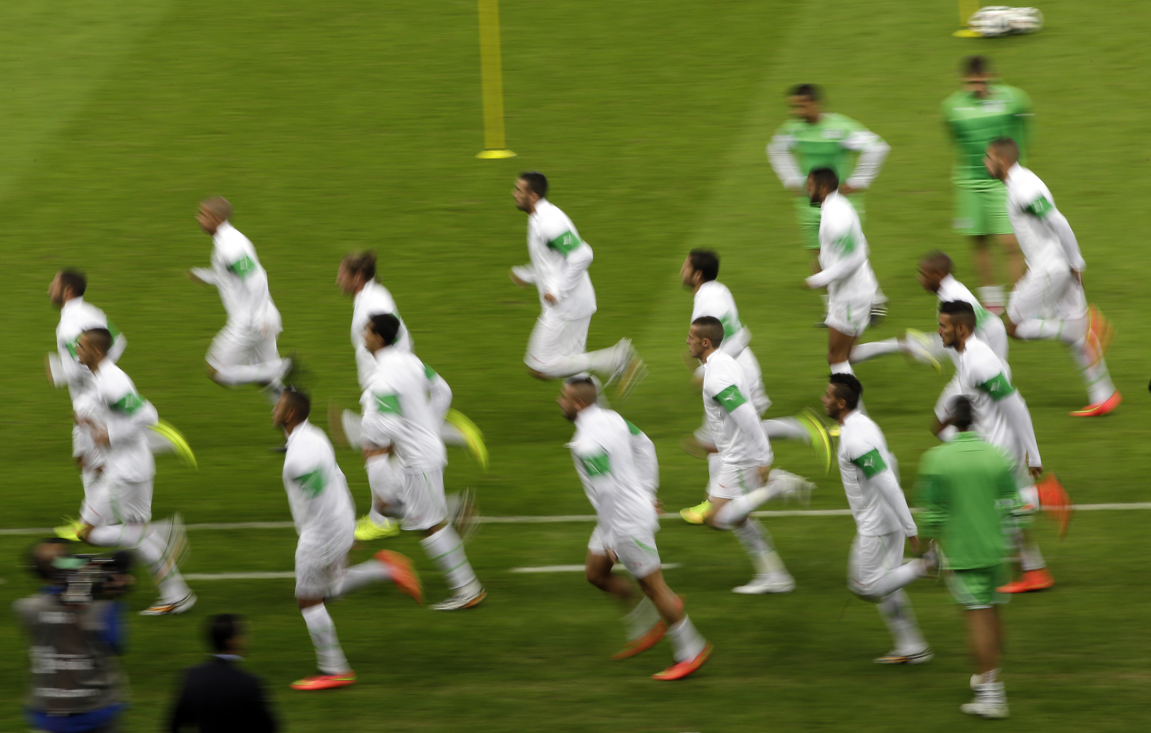 South Korea unchanged to face Algeria at Cup