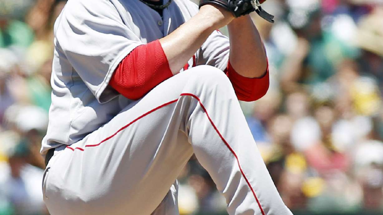 Uehara blows save but Red Sox hold off A's 7-6