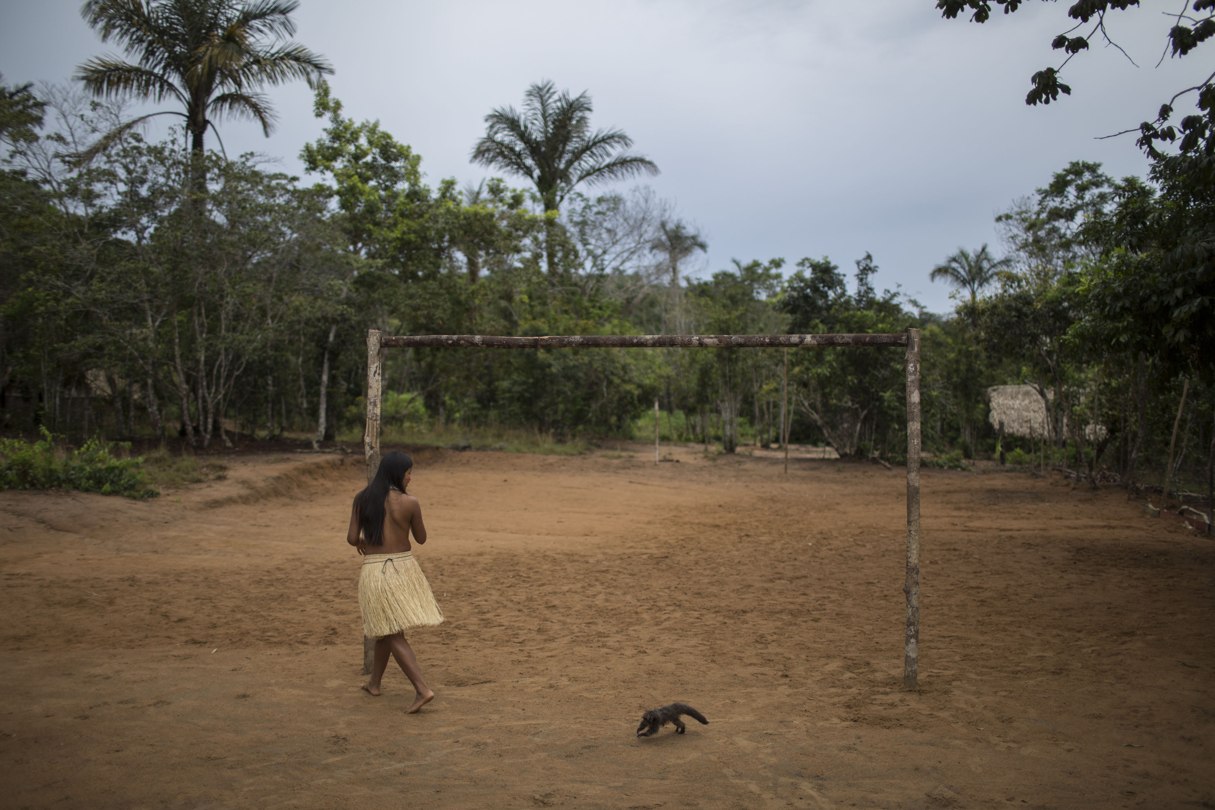 World Cup visitors sample Amazon life at village