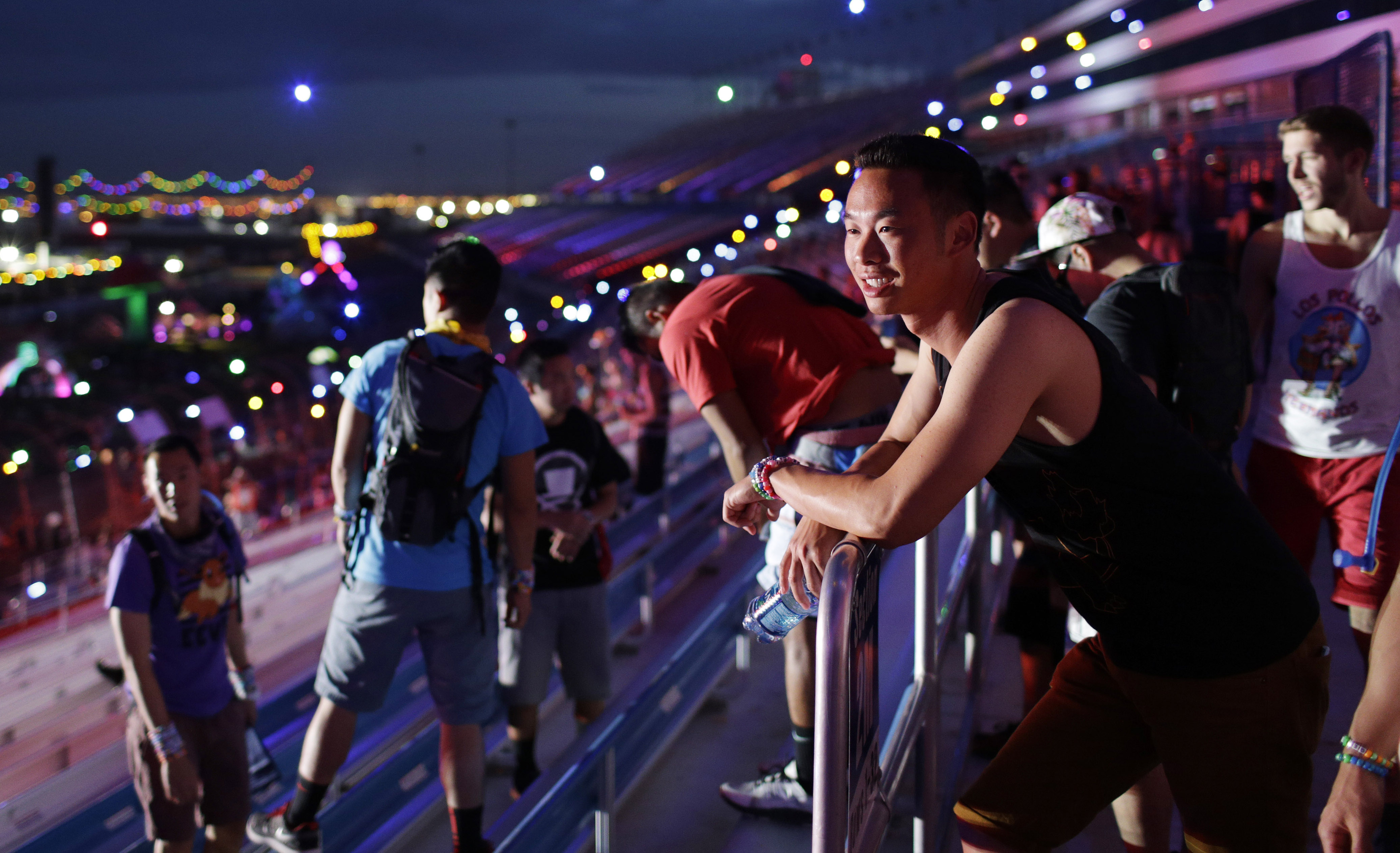 AP PHOTOS: Electric Daisy Carnival lights up Vegas