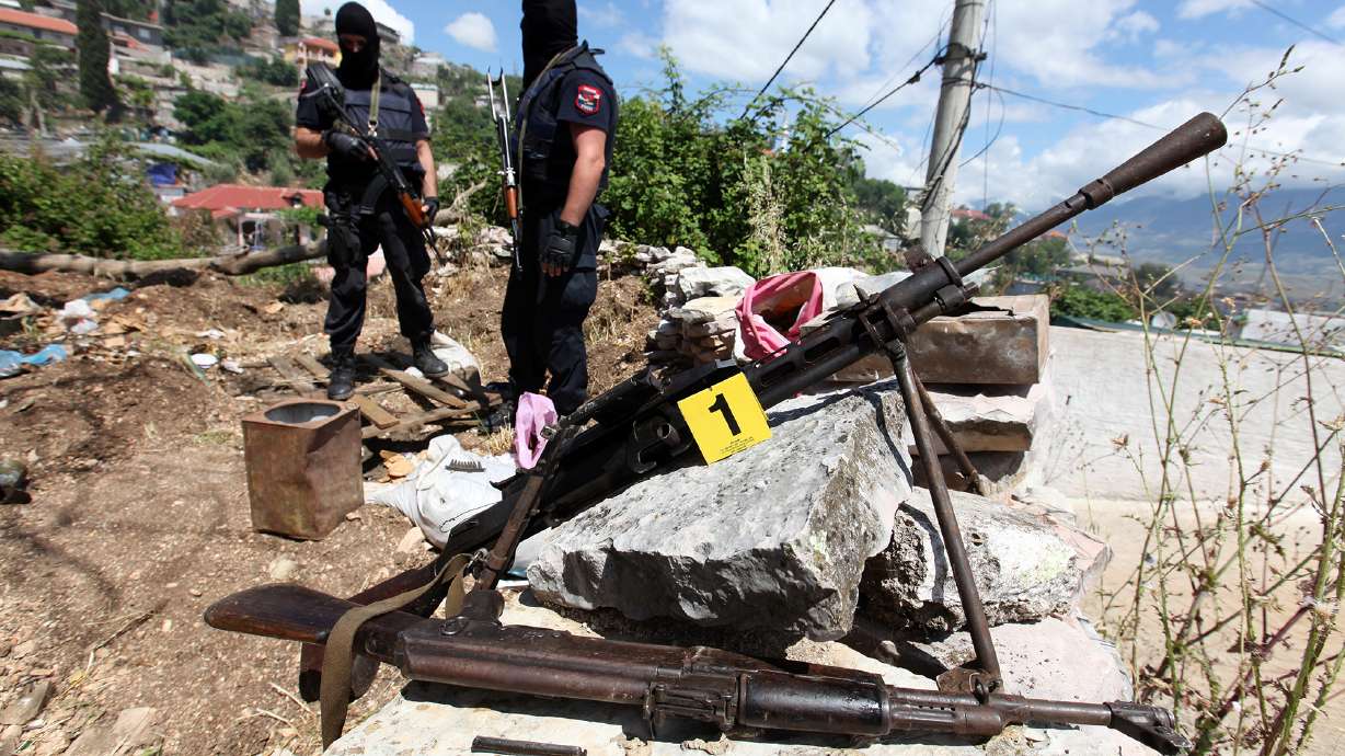 Drug, gun haul grows from lawless Albanian village