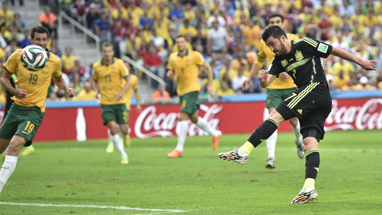 Spain salvages pride with 3-0 win over Australia