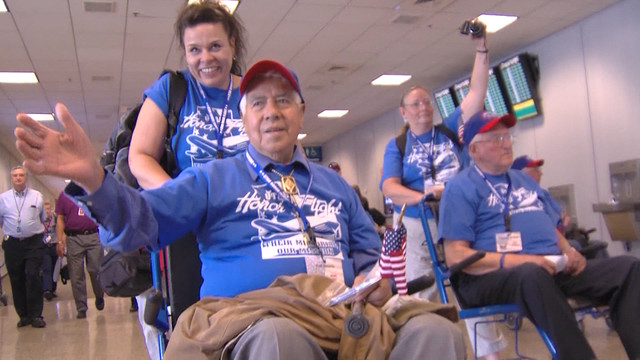 Utah's Honor Flight vets arrive in DC with Guardians in tow