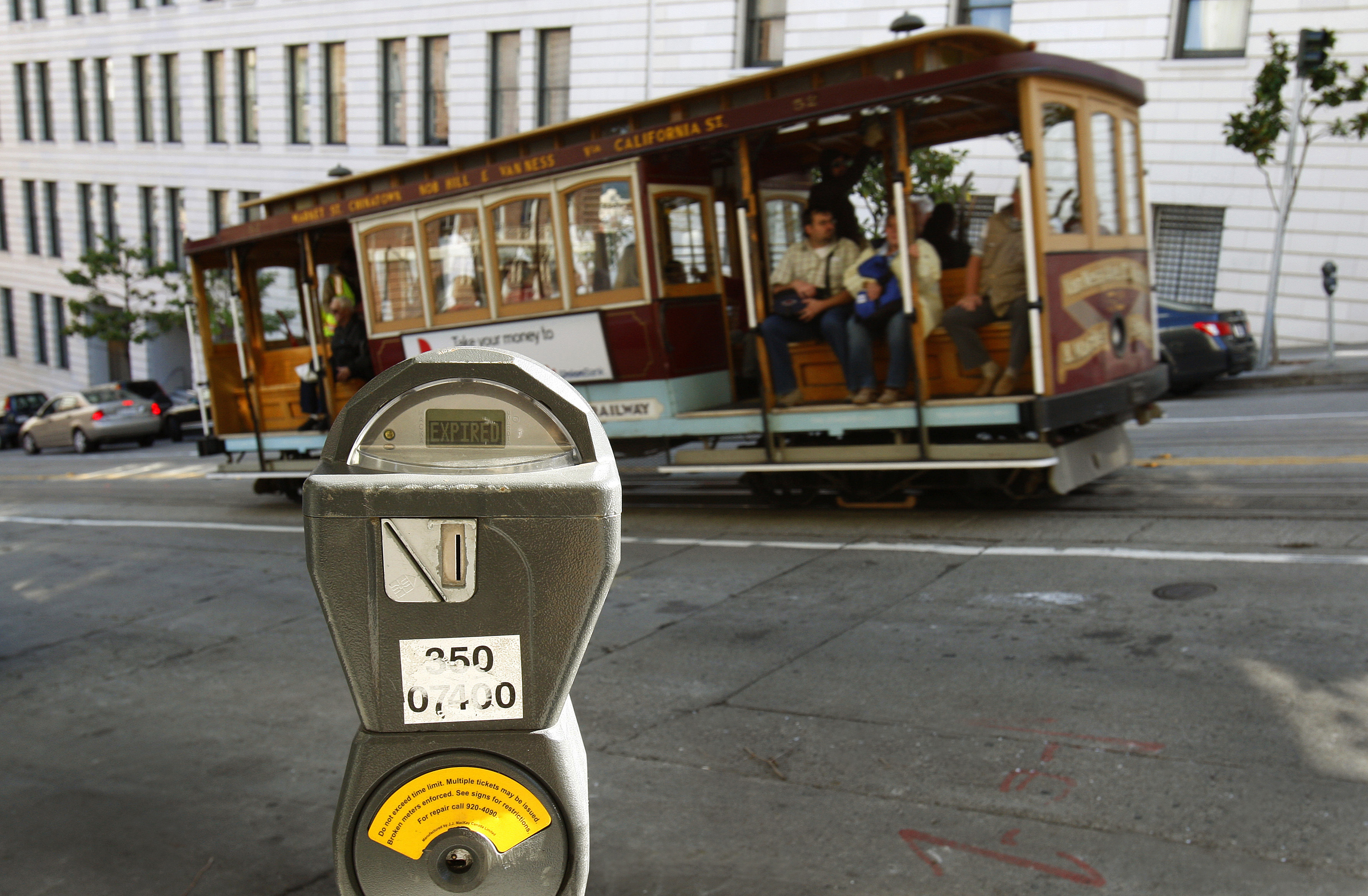 San Francisco to app: Curb parking space auctions