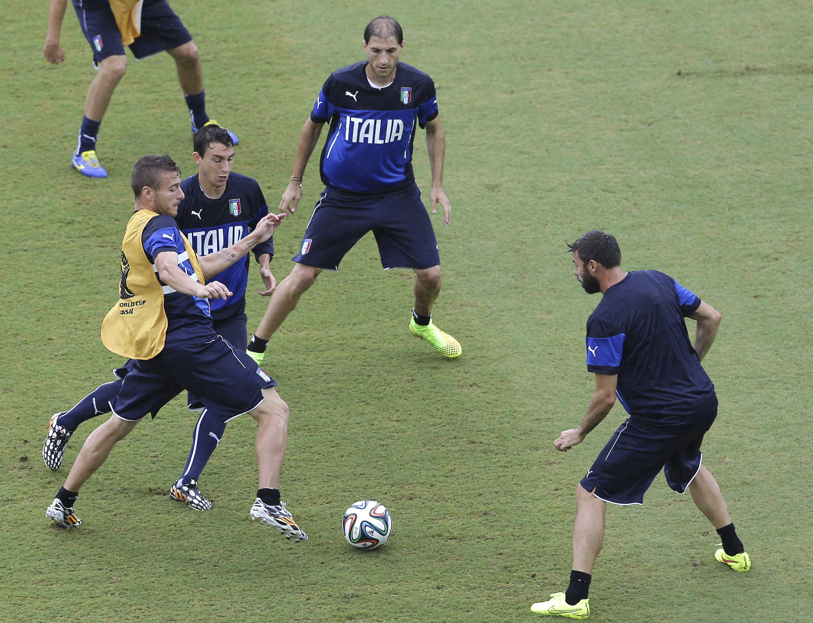 Italy adds Immobile for decisive game vs. Uruguay