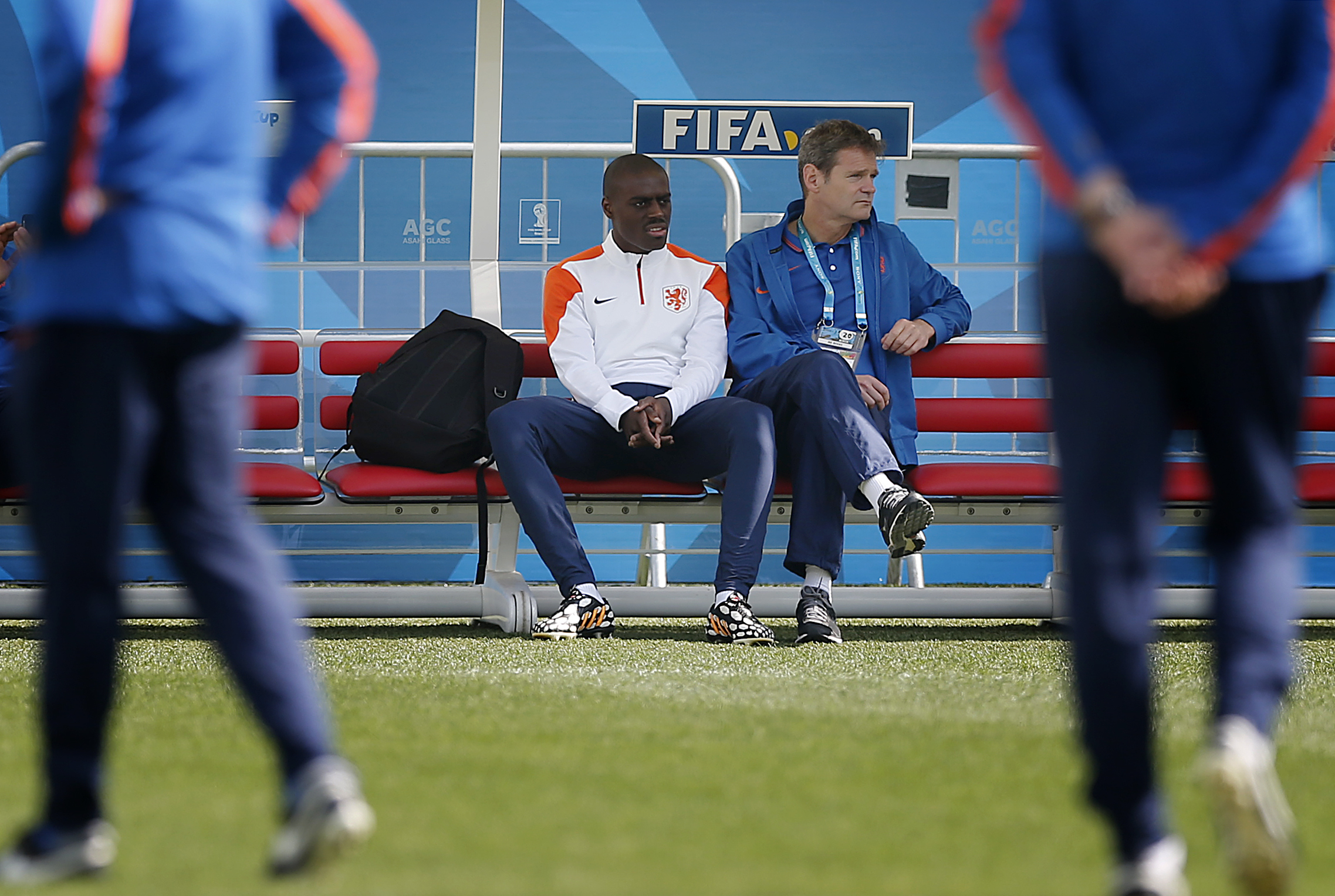 Bruno Martins Indi back training for Netherlands
