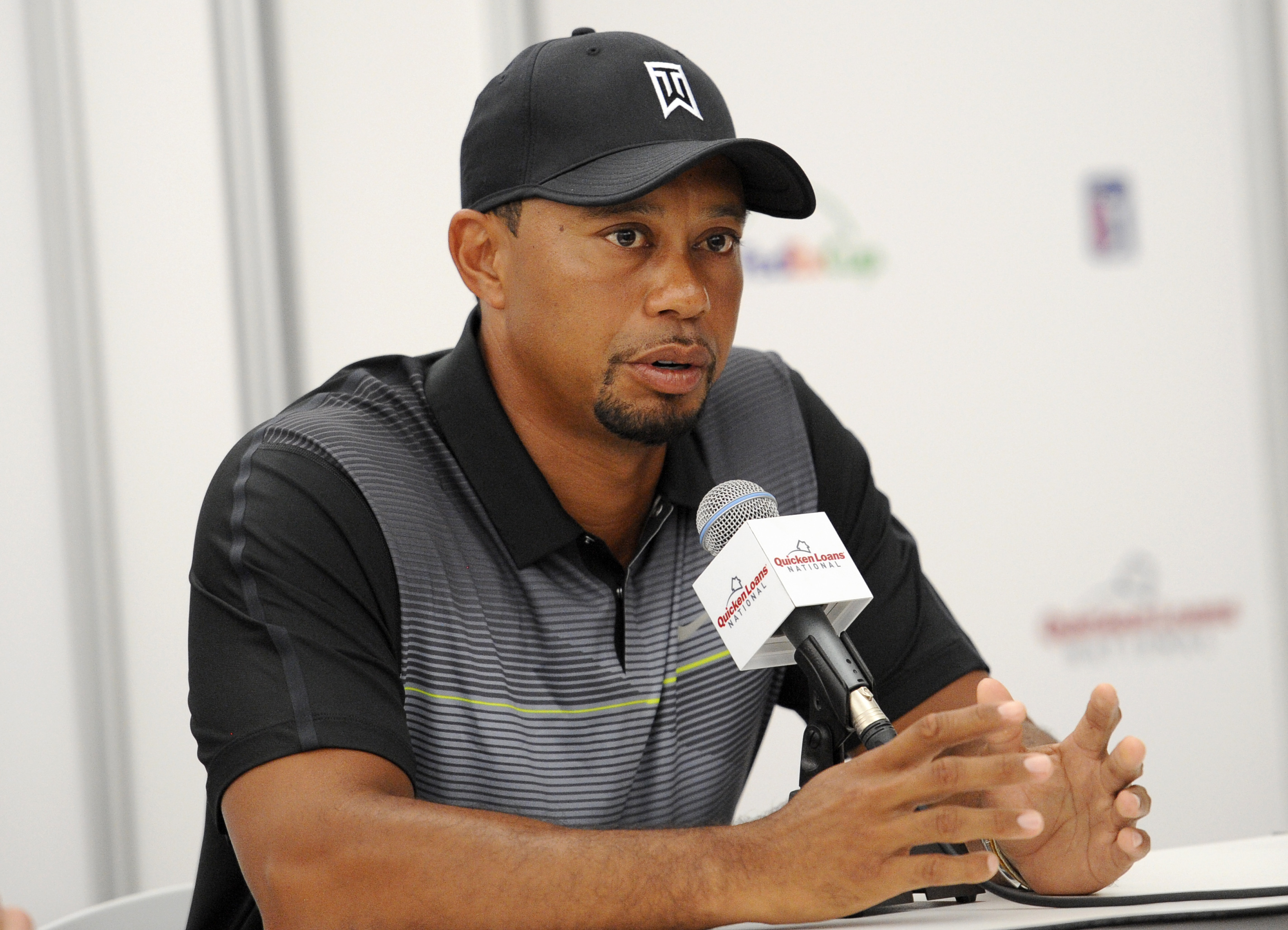 Woods says he's ahead of schedule and without pain