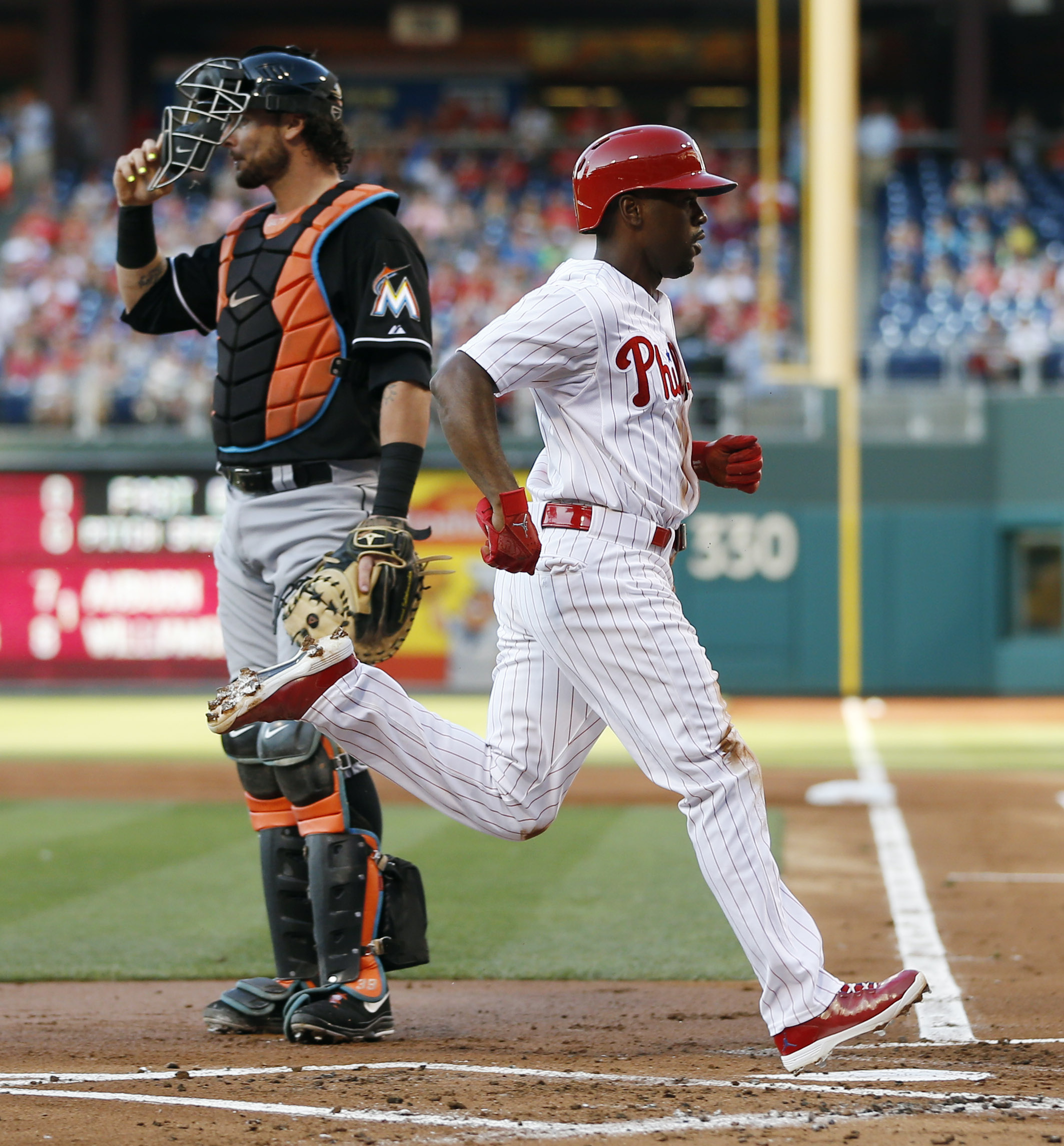 Byrd, Buchanan lead Phillies over Marlins