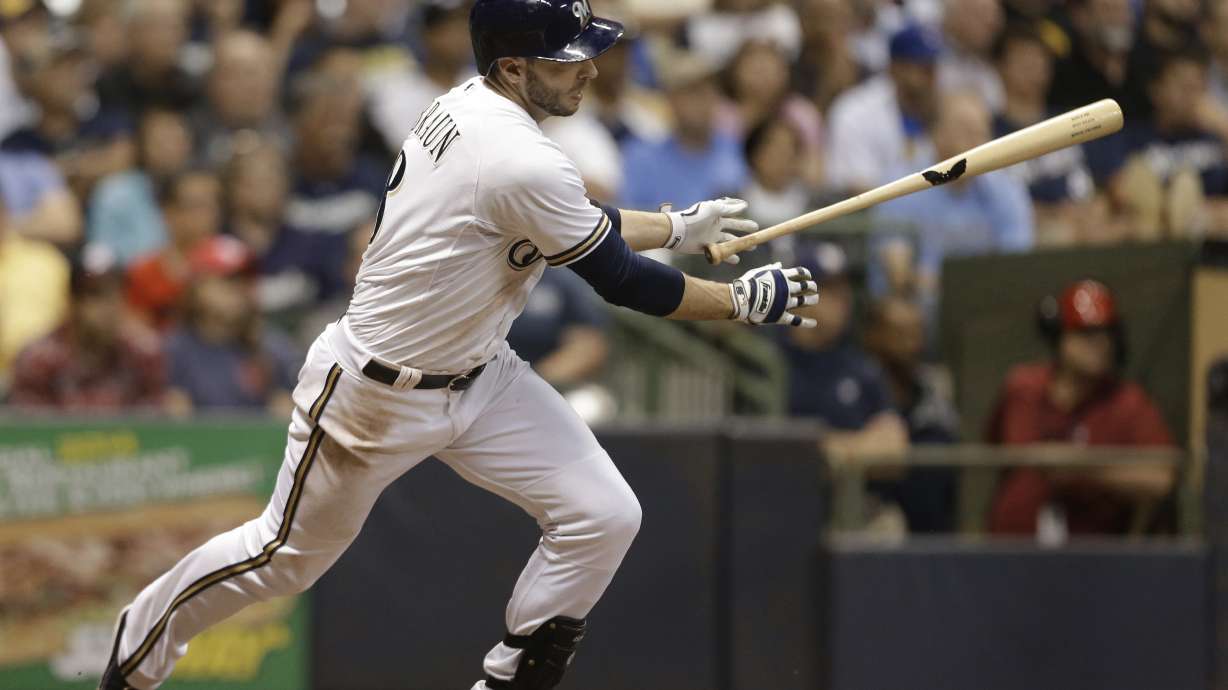 Brewers waste chances, lose 4-3 to Nats in 16