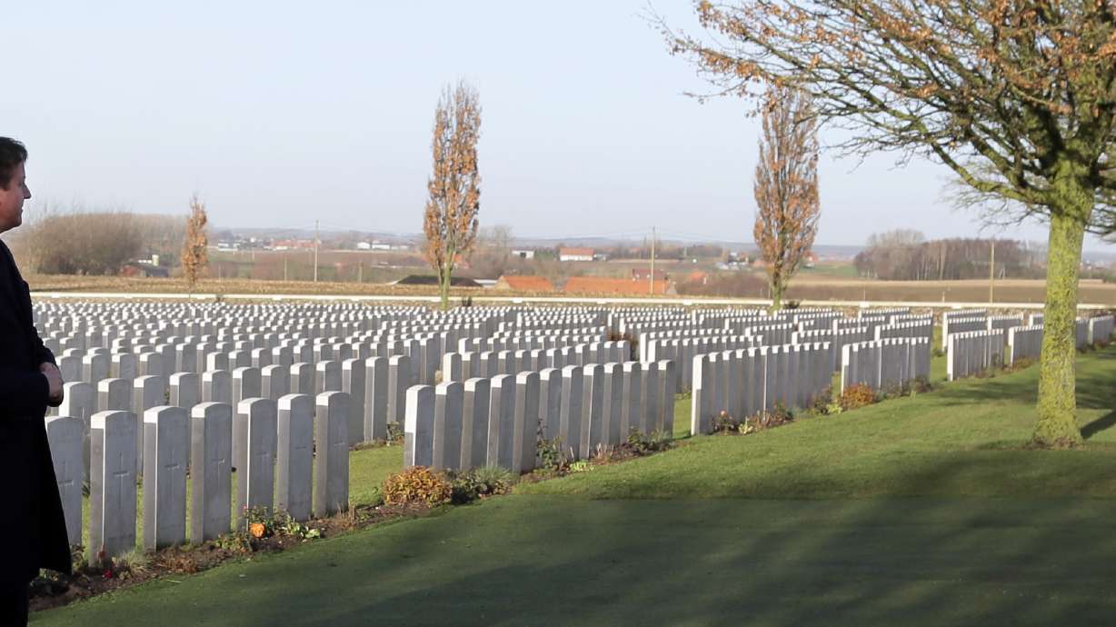 For Obama, Putin, Merkel: WWI is family history