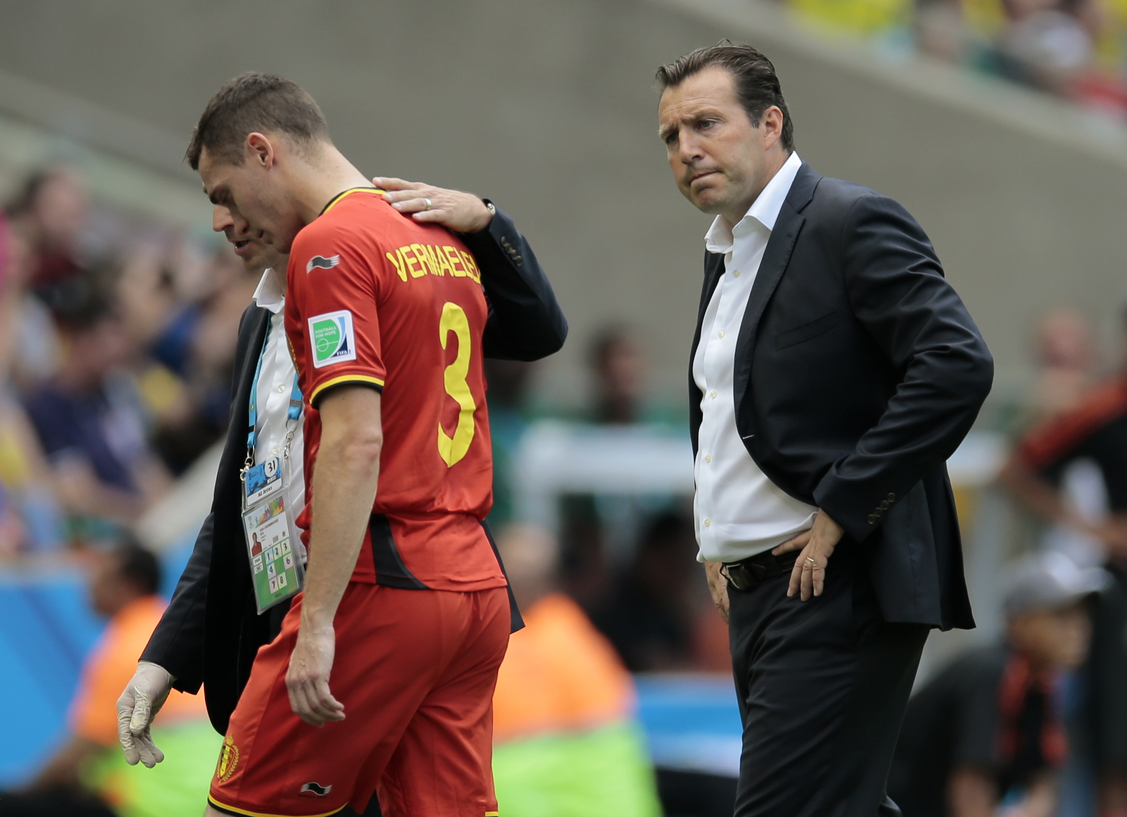 Captain Kompany ruled out of World Cup group match