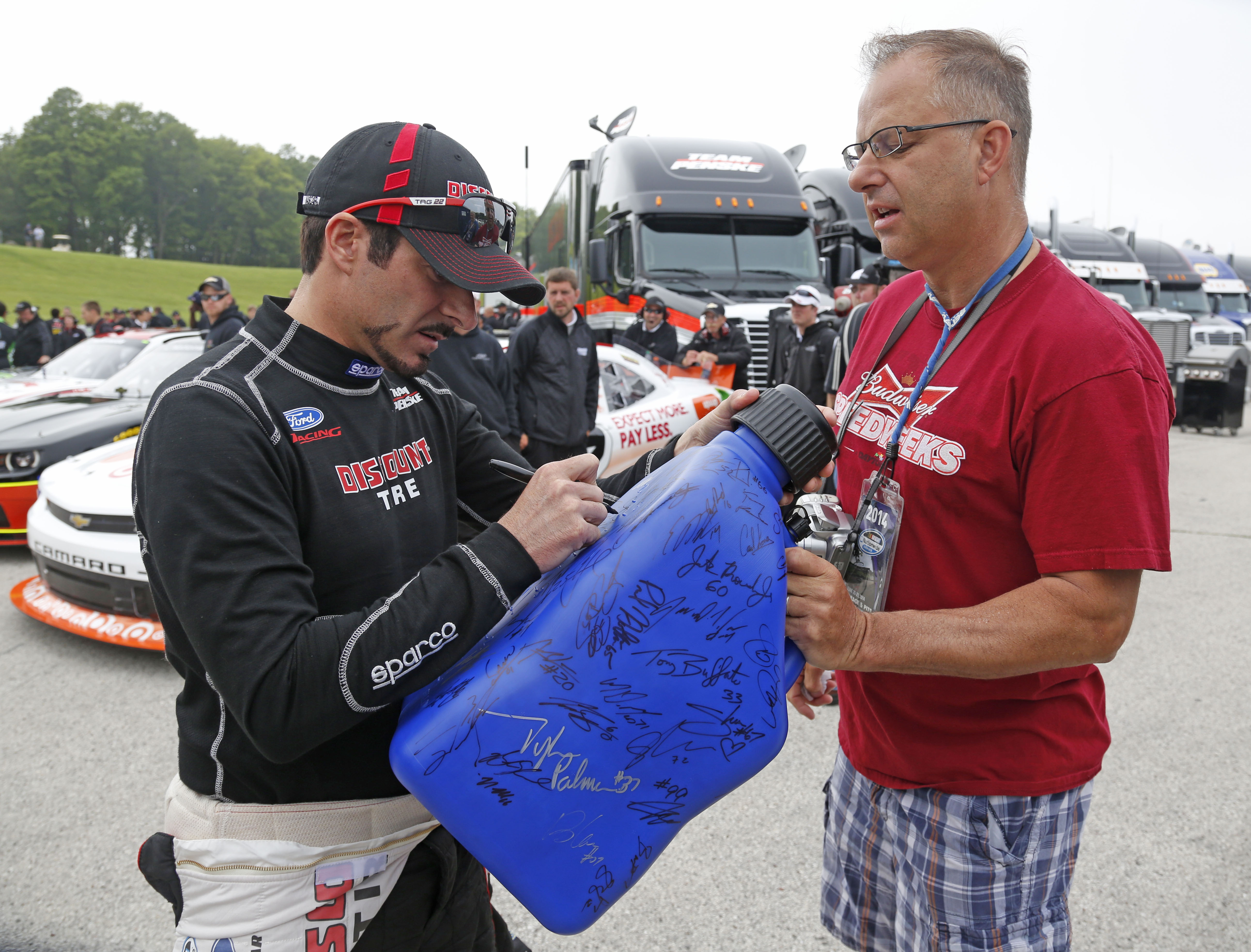 Tagliani finds happy place, speed in NASCAR