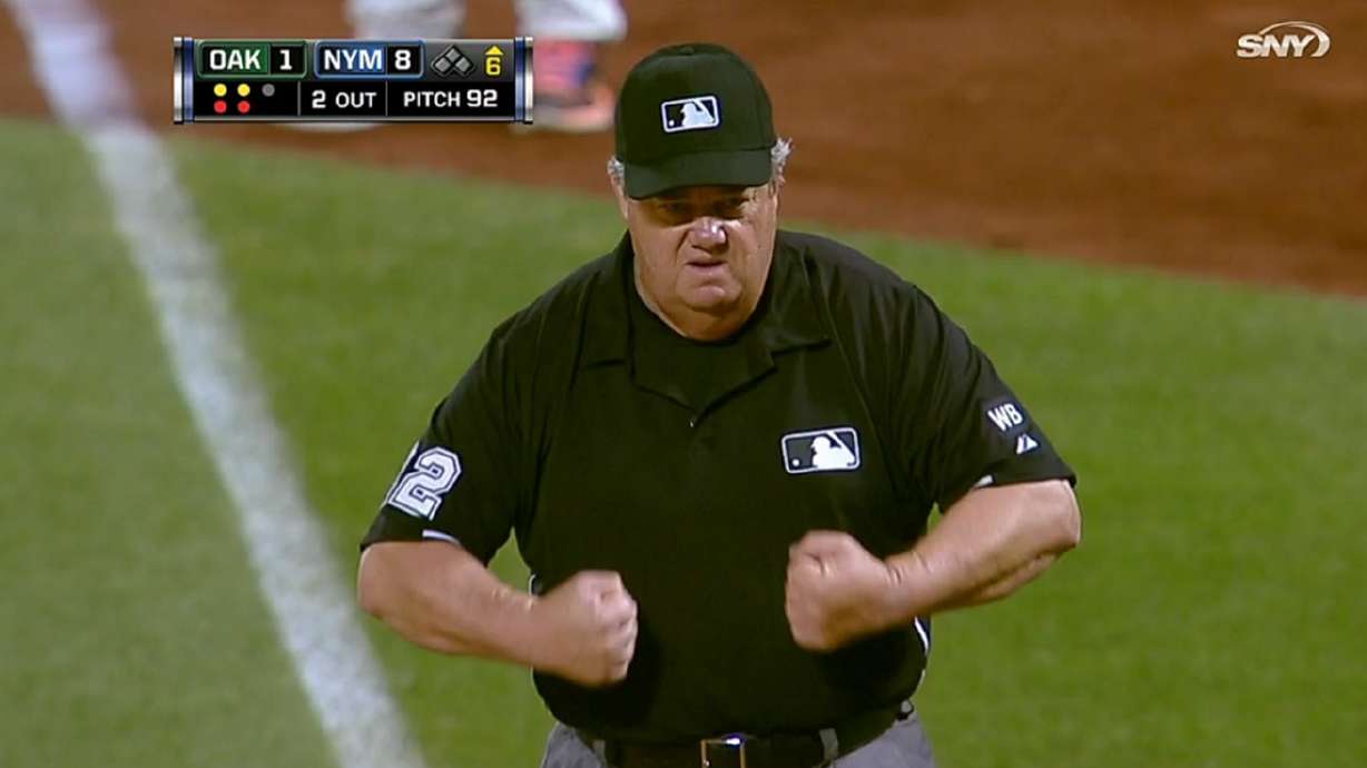 Have You Seen This? Ump gets beaned, has a laugh