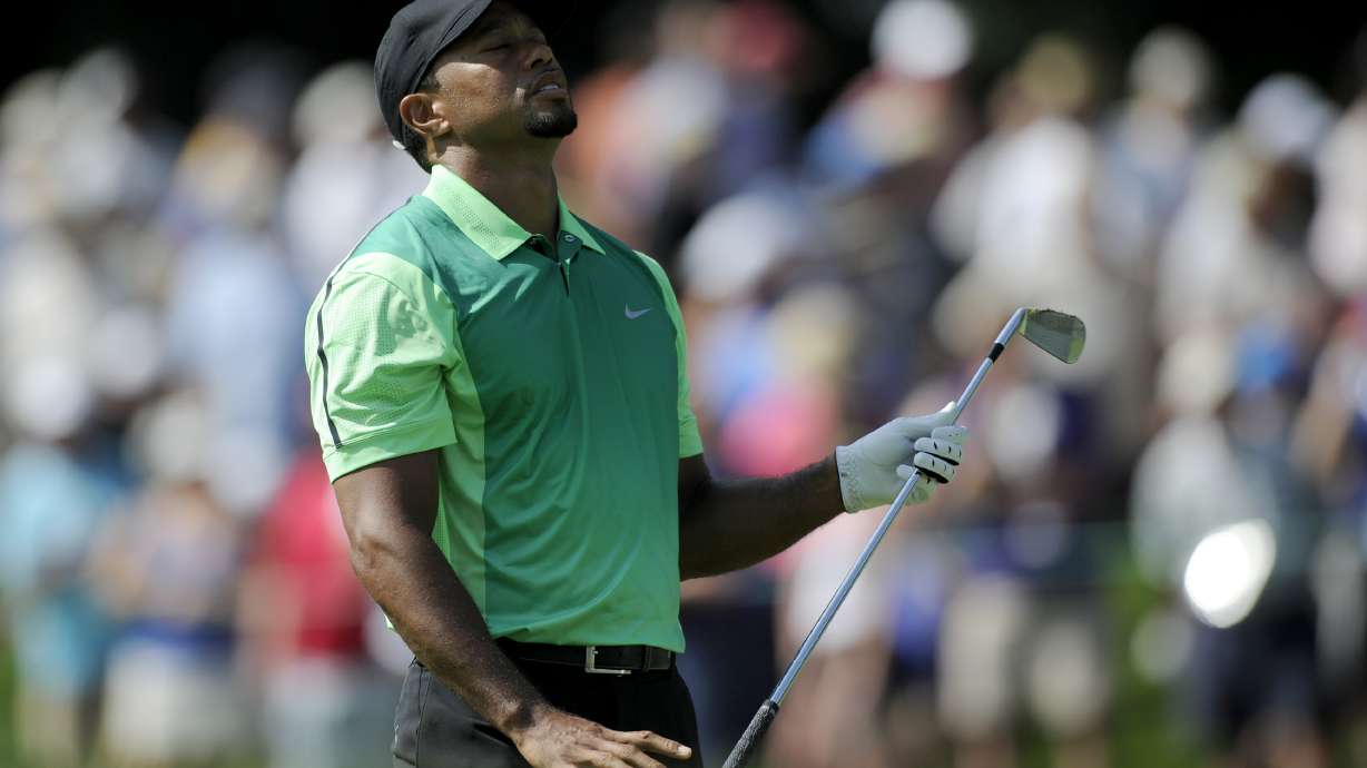 A rude welcome back for Tiger Woods