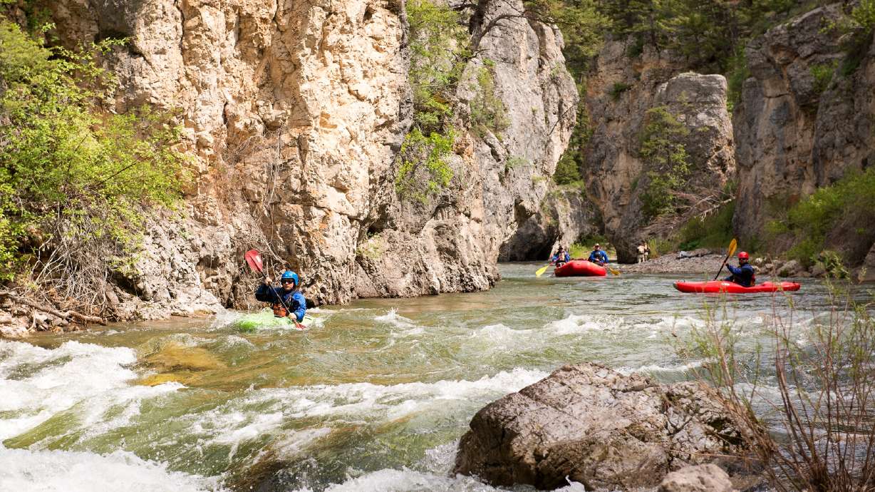 Geology, history, recreation at Sluice Boxes