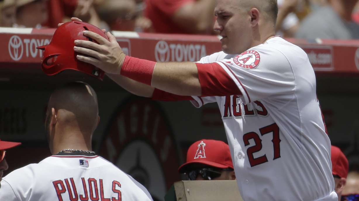 Angels beat Twins 6-4 to finish perfect homestand