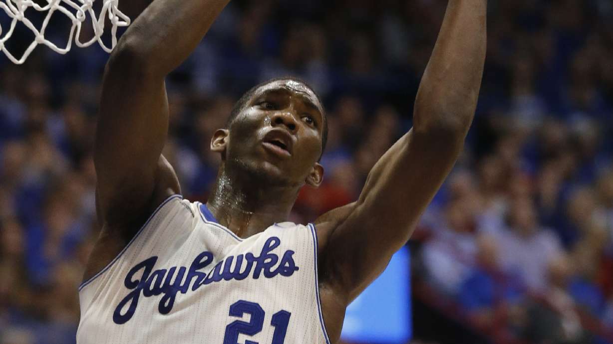 76ers take Embiid with 3rd pick in the NBA draft