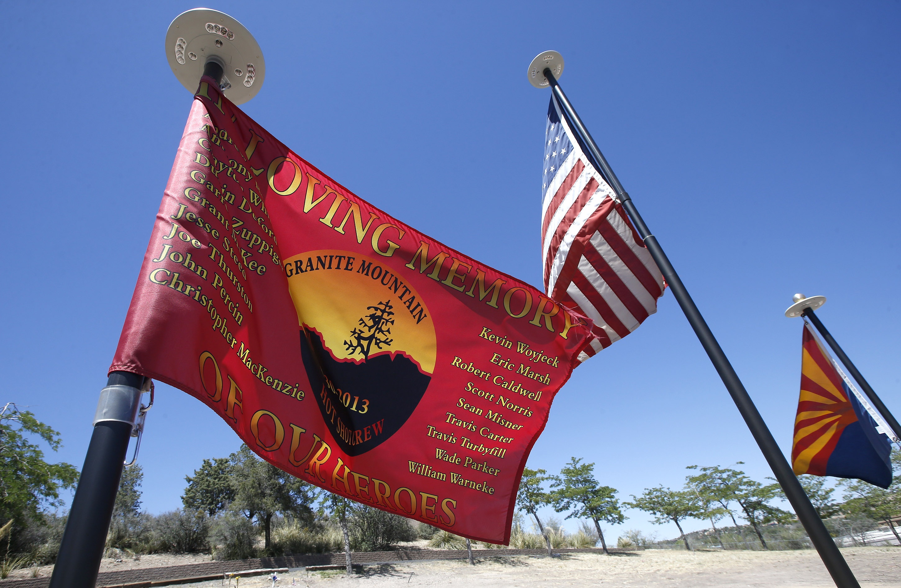 Year after firefighter deaths, town moves forward