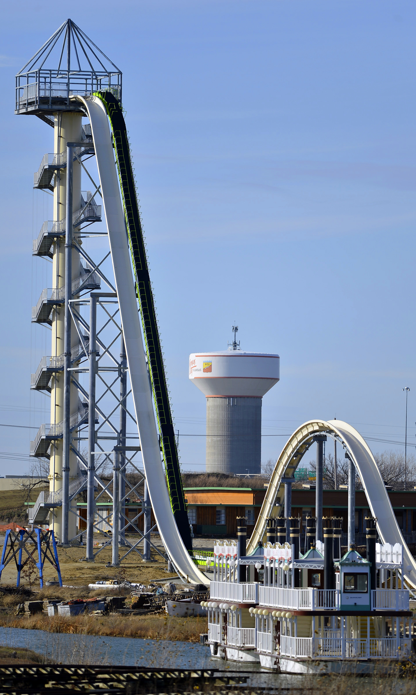 World's tallest water slide to open in late June