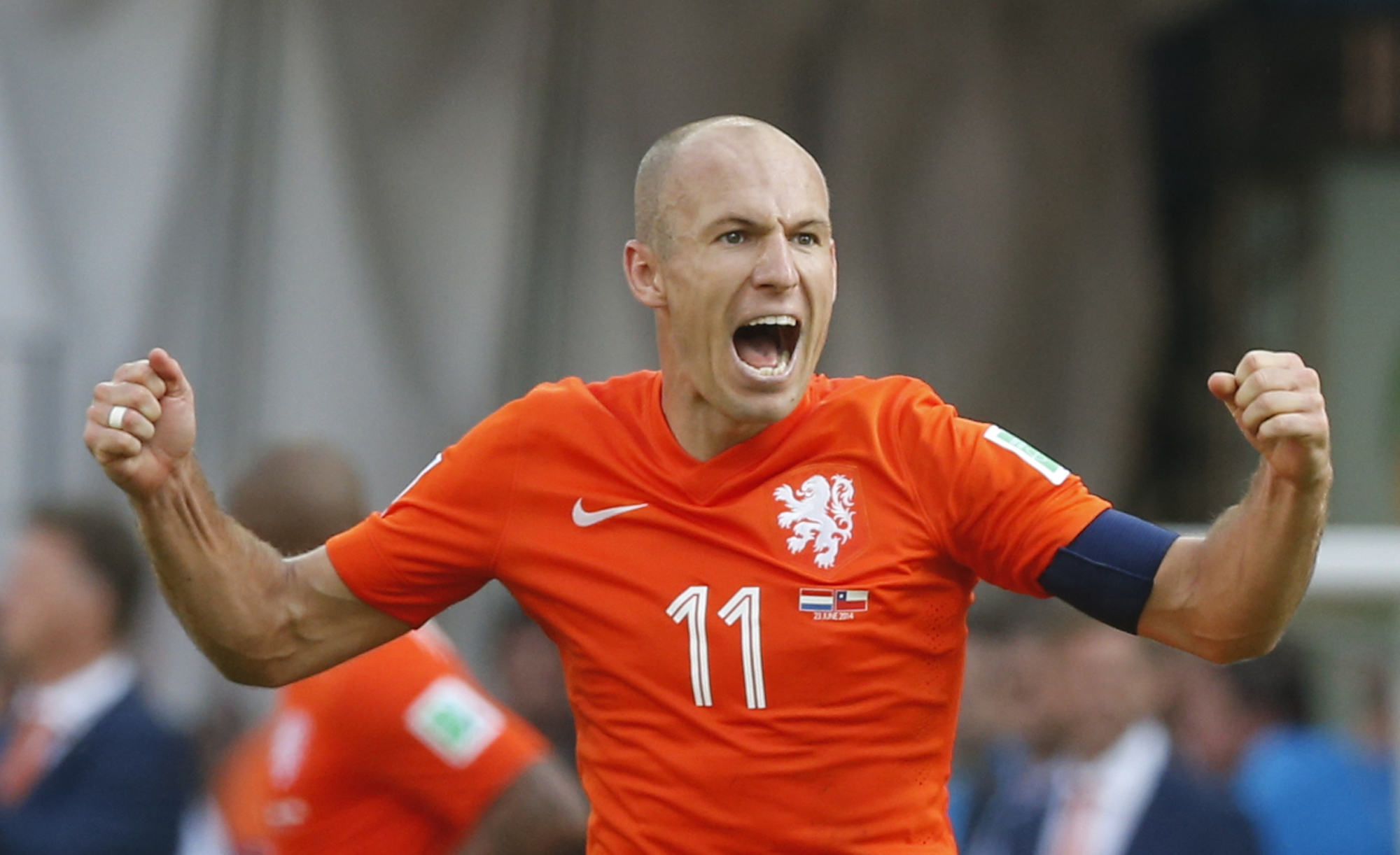 Speedy striker Robben starring at World Cup