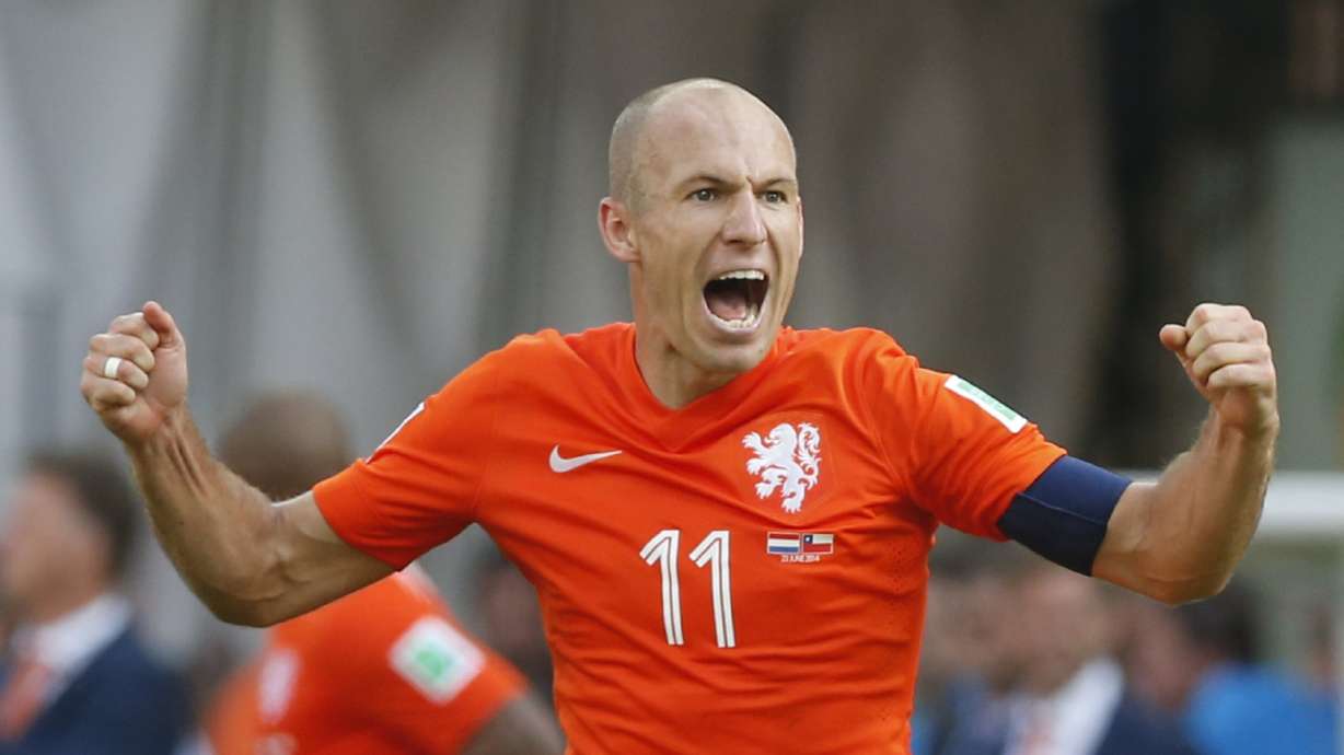 Speedy striker Robben starring at World Cup
