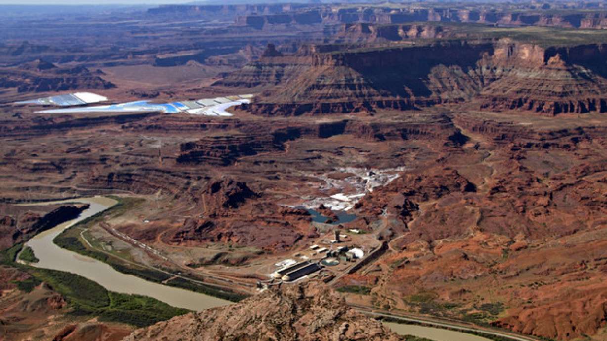 NASA images showcase Moab potash mines