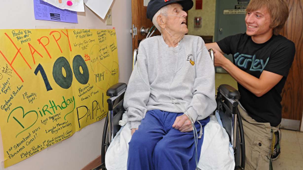 Veteran, 100, finally getting high school diploma