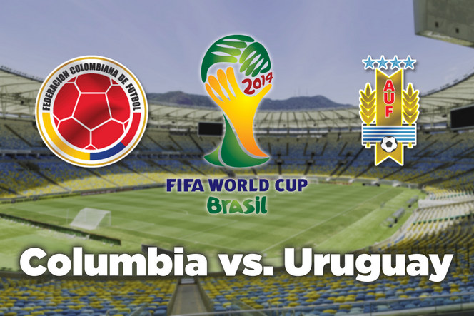 World Cup Game Center: Columbia vs. Uruguay