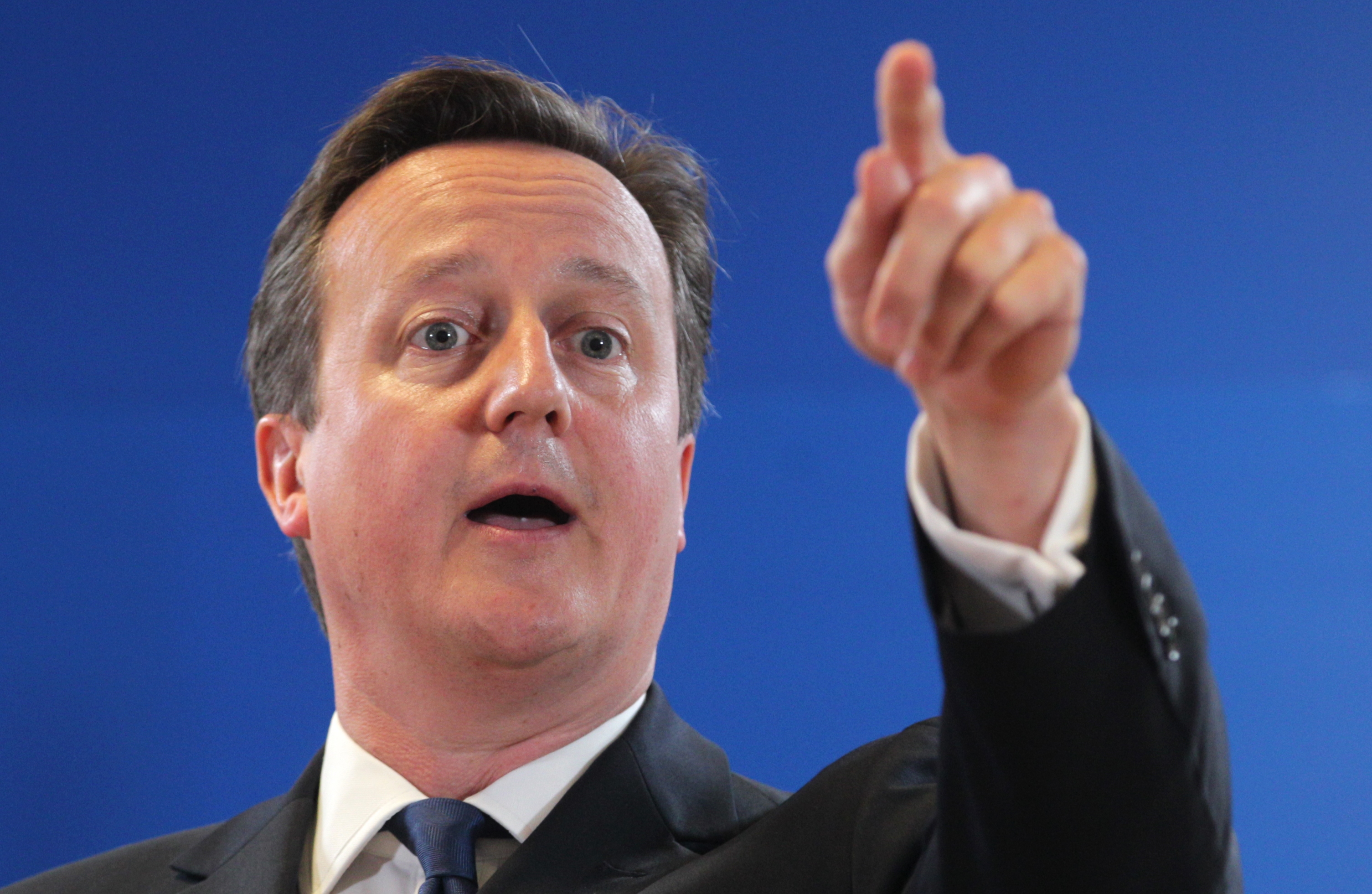 UK's Cameron hopes defeat abroad helps at home