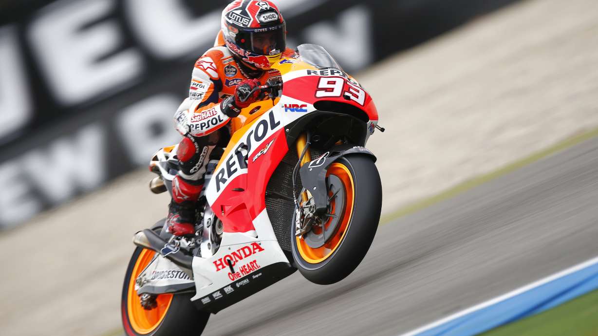 Marquez wins eighth race in a row at TT Assen