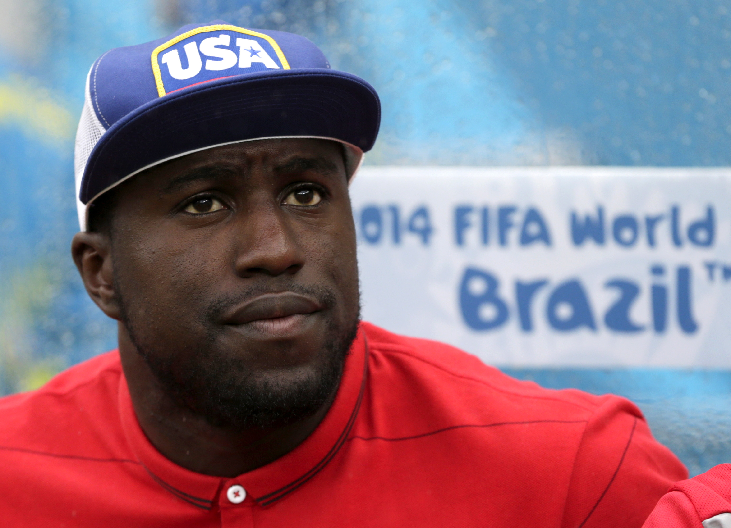 American forward Altidore trains on own again