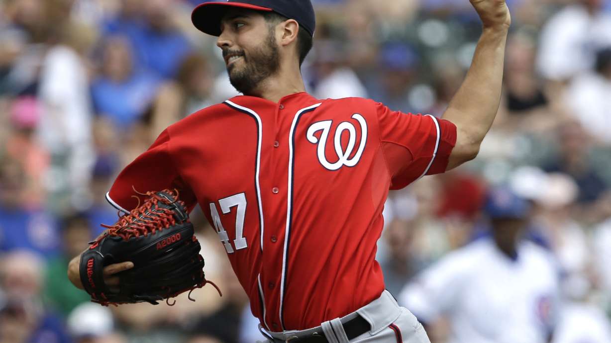 Cubs lose nightcap 7-2 as Nationals sweep DH