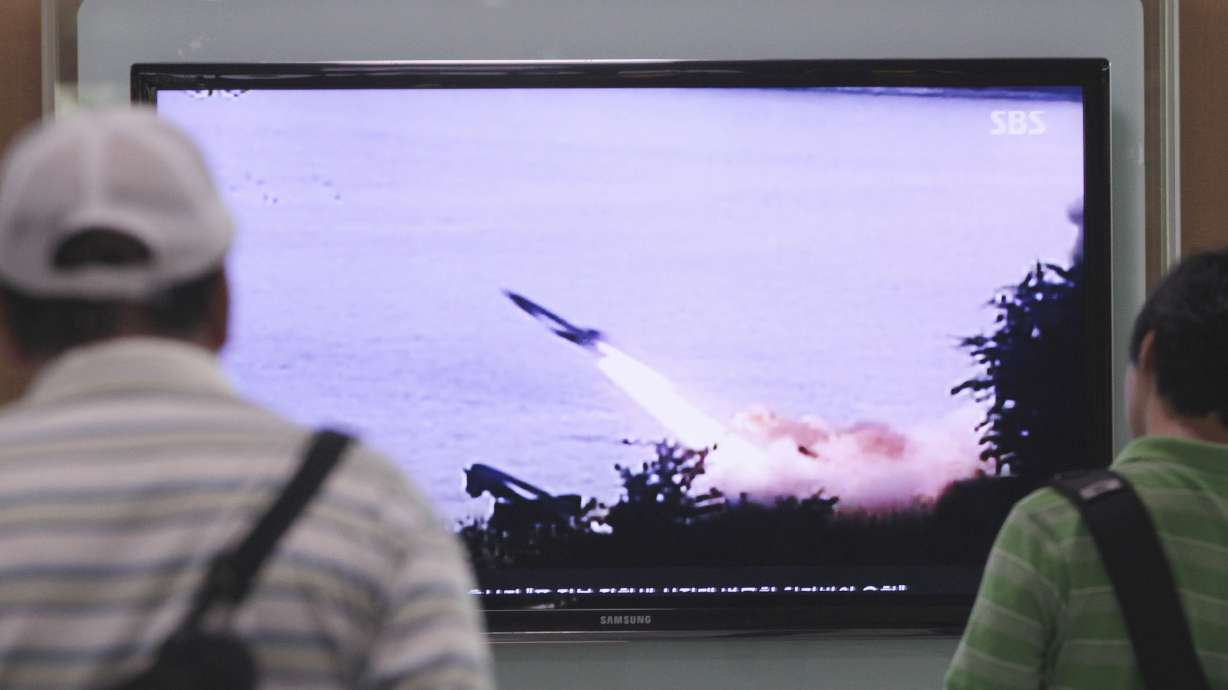 N. Korea's Kim guides rocket firing drills