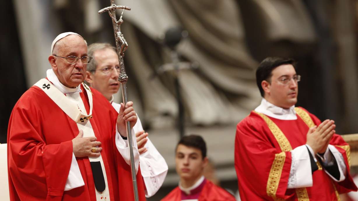 Pope leads long Vatican Mass after health setbacks