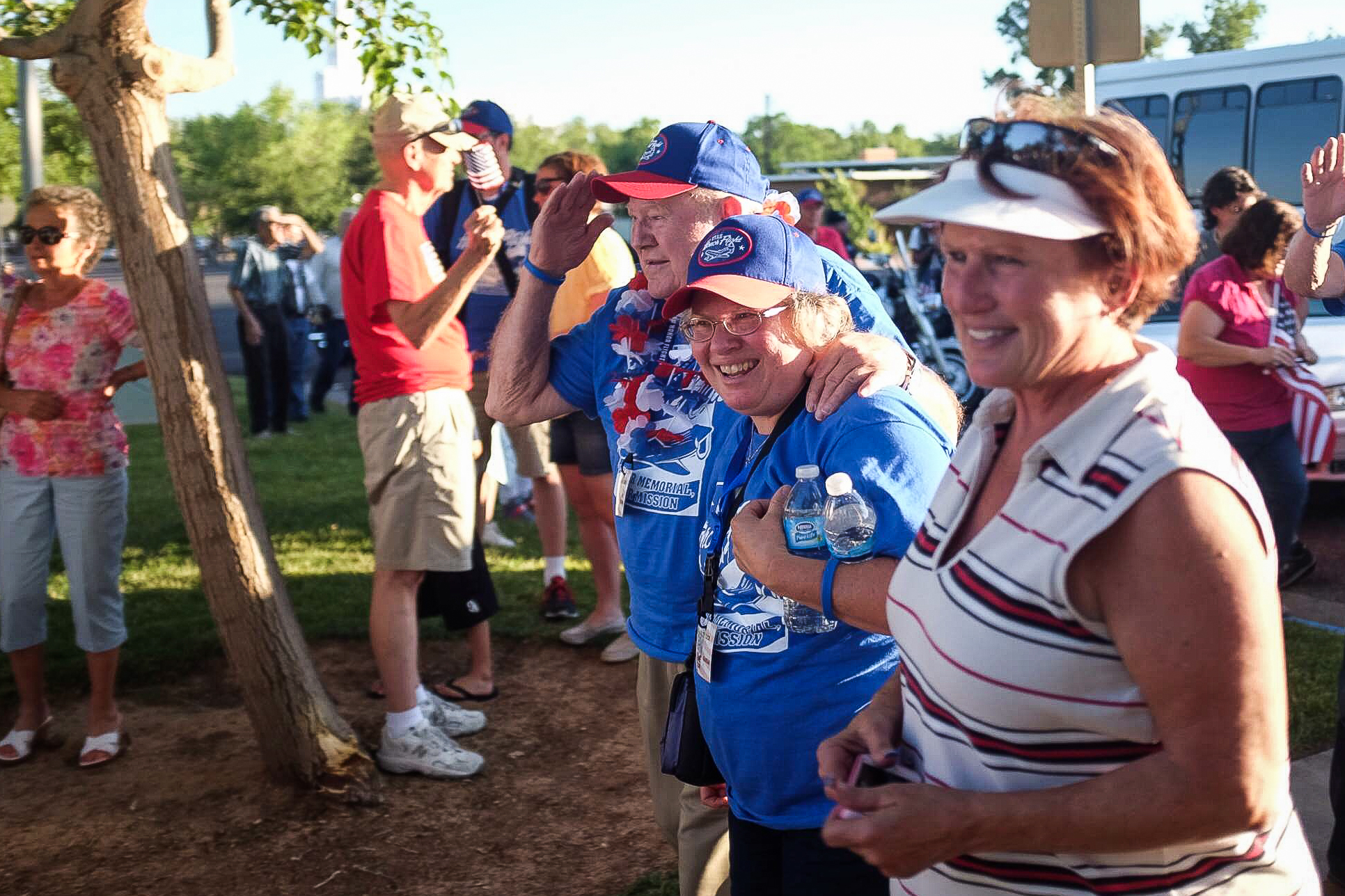 Utah Honor Flight veterans get a hero's welcome