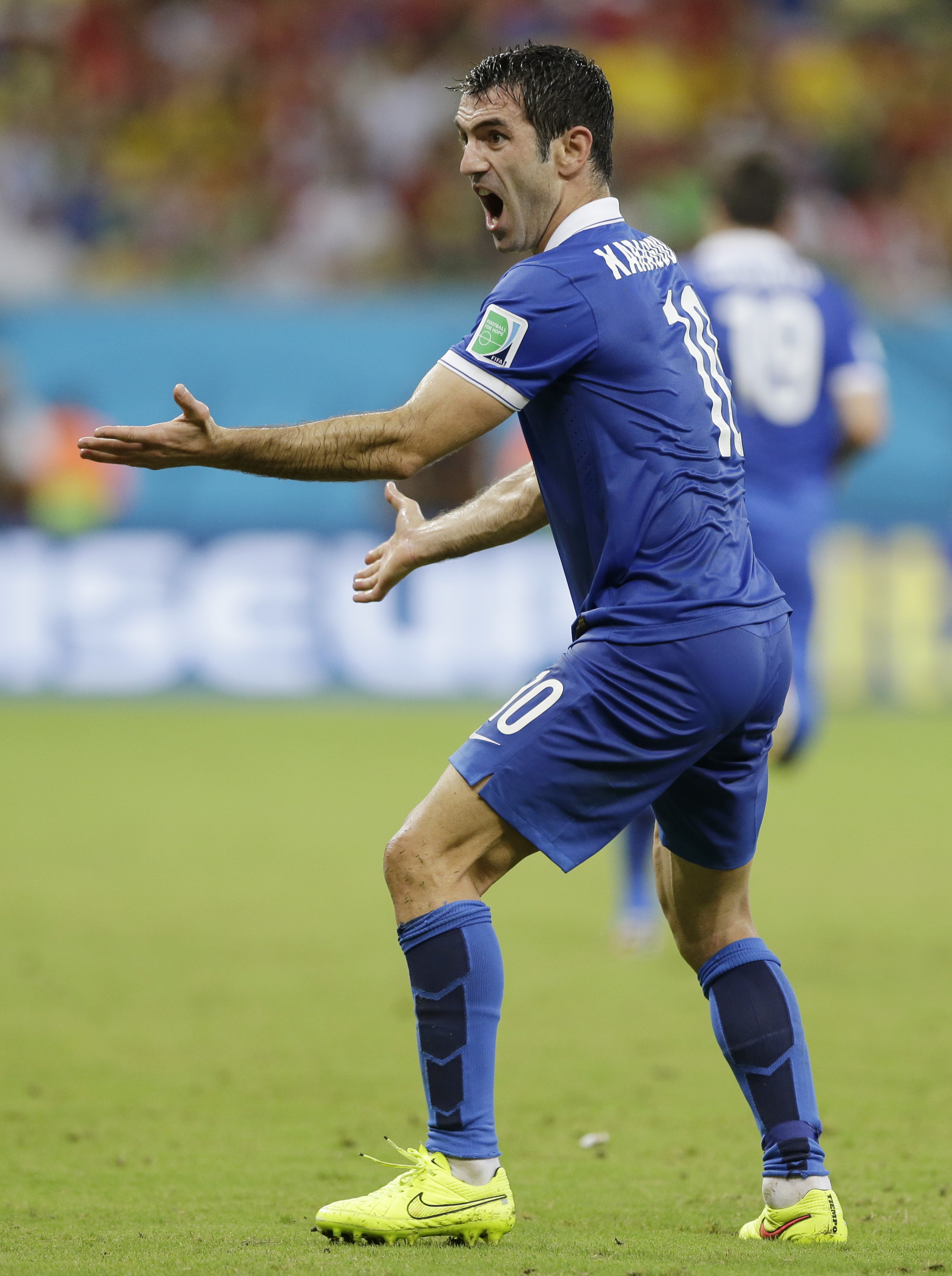 Karagounis bows out as Greece heads home