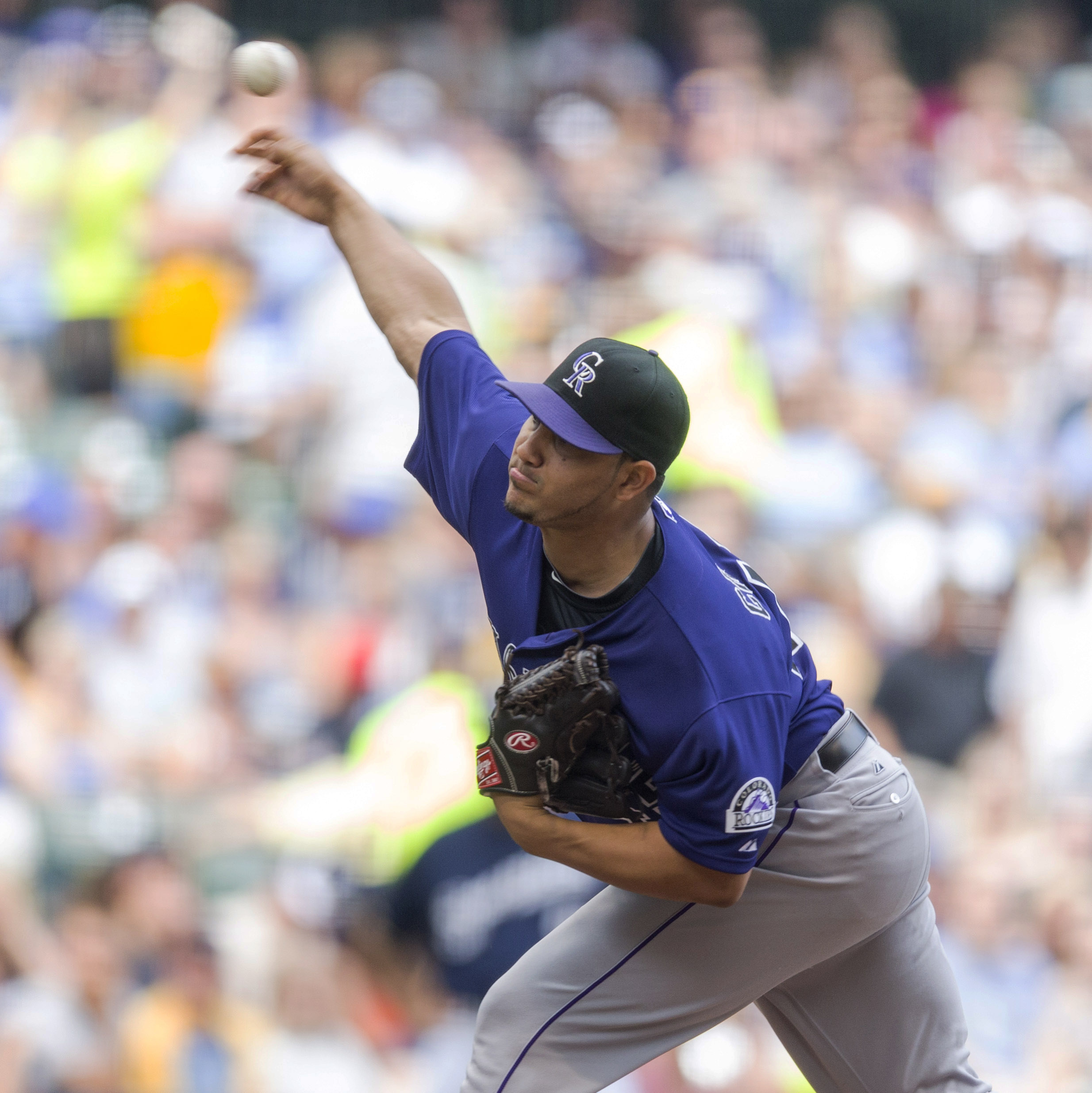 Rockies place RHP Jhoulys Chacin on DL