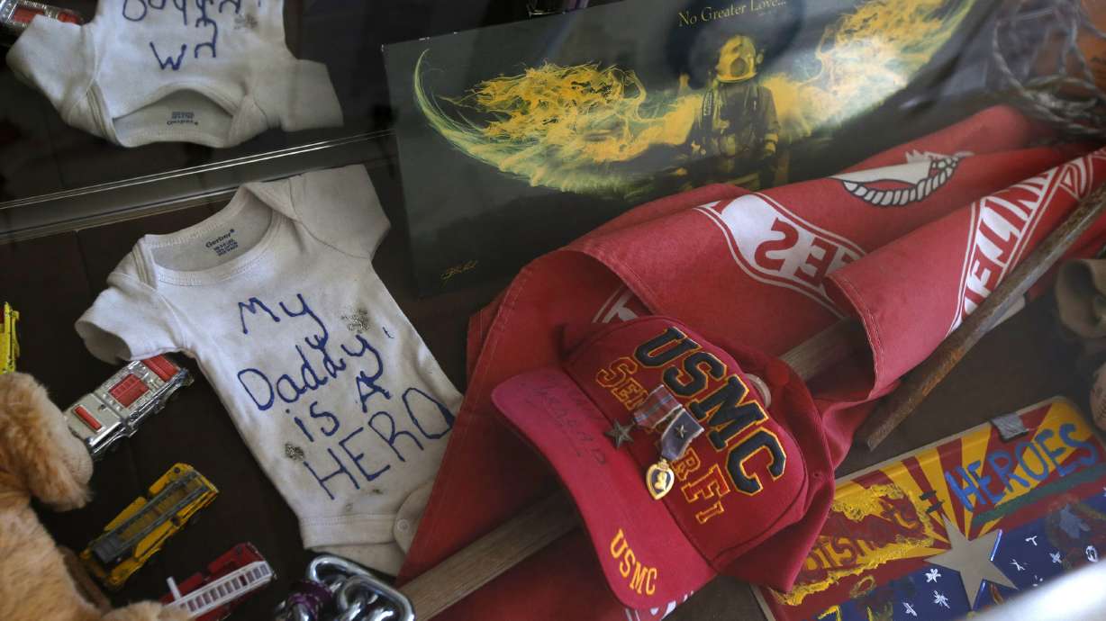 Arizona pauses to remember 19 fallen firefighters