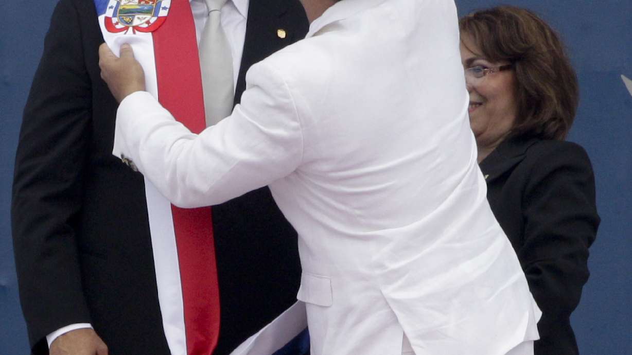 Varela inaugurated as Panamanian president