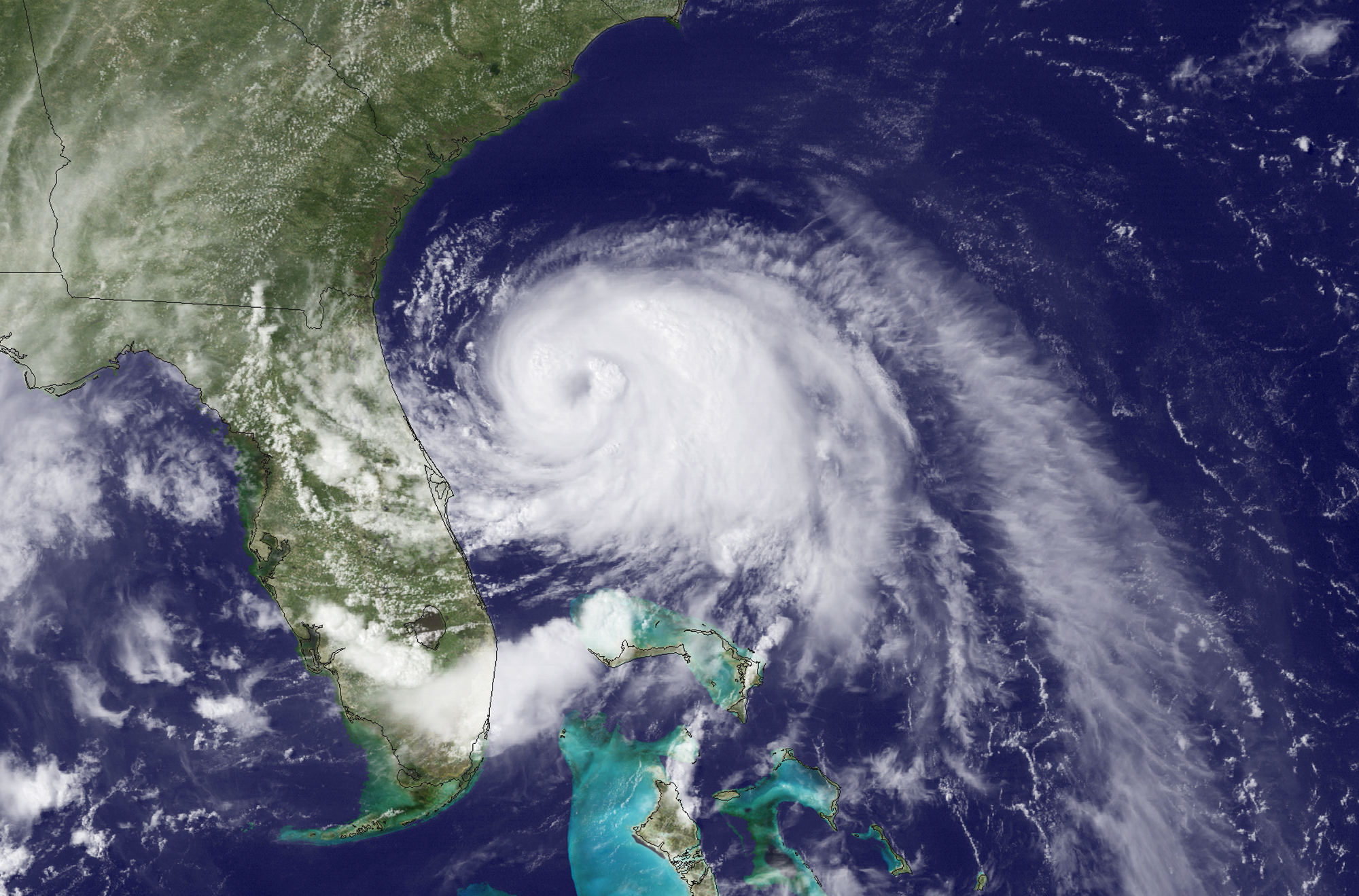 Hurricane Arthur makes landfall at Outer Banks