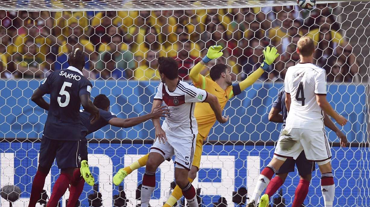 Germany beats France 1-0, reaches World Cup semis