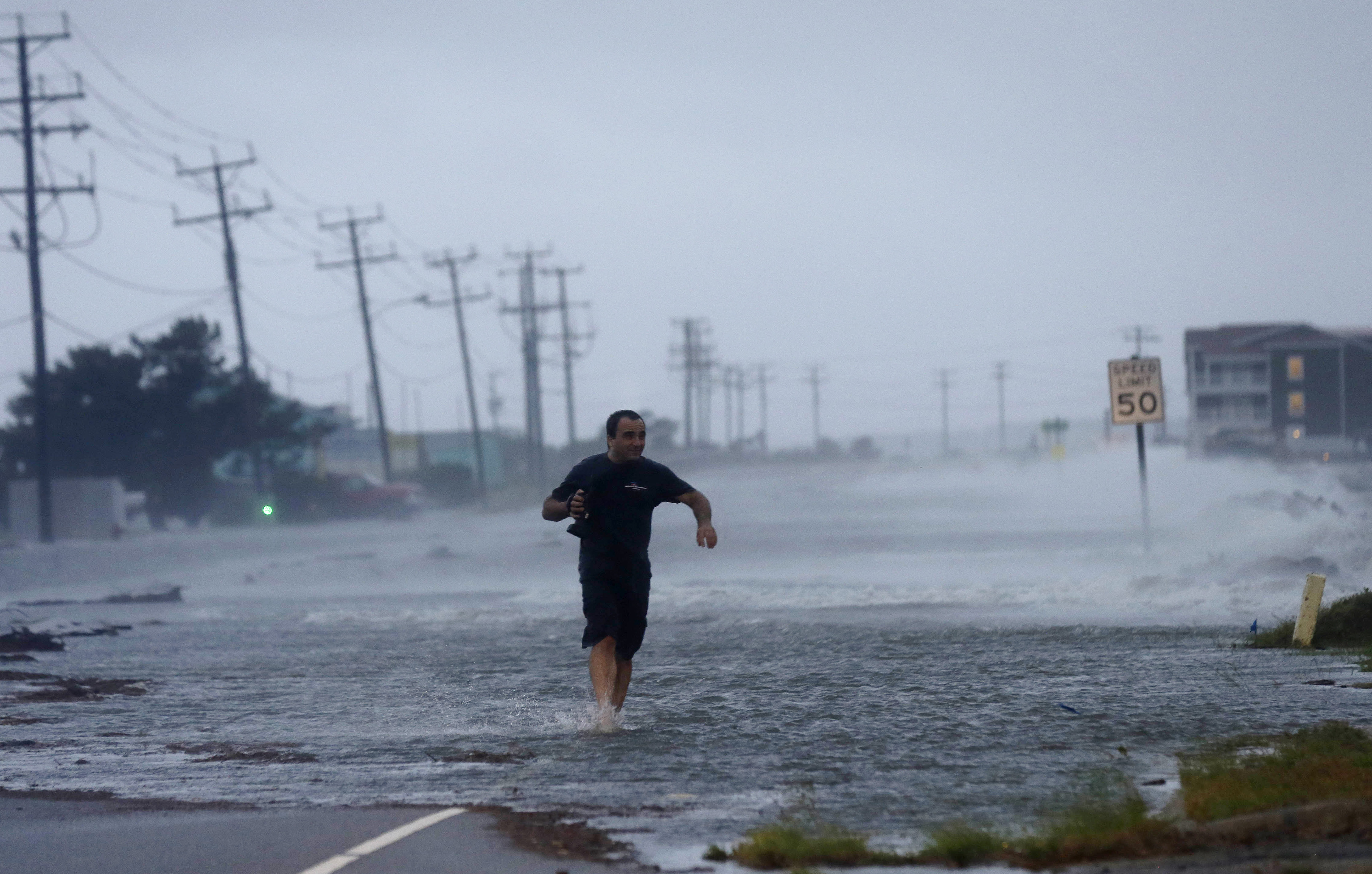 Only road onto NC island reopening after Arthur