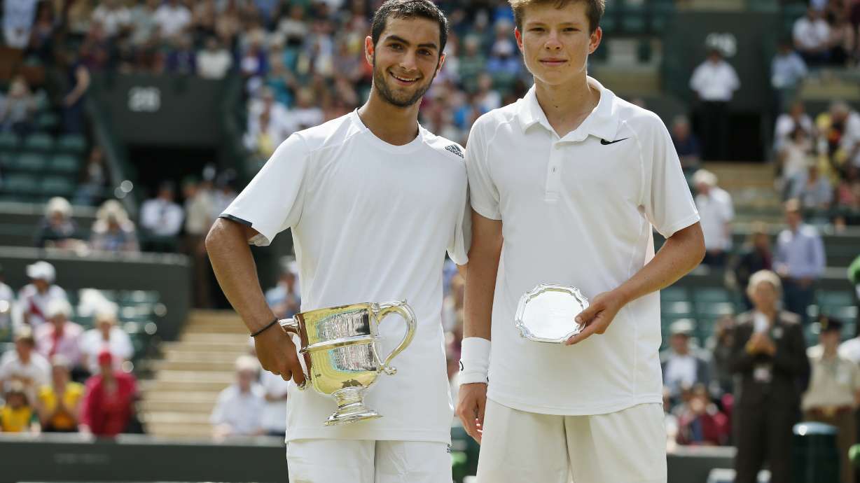 Rubin wins Wimbledon junior title in all-US final